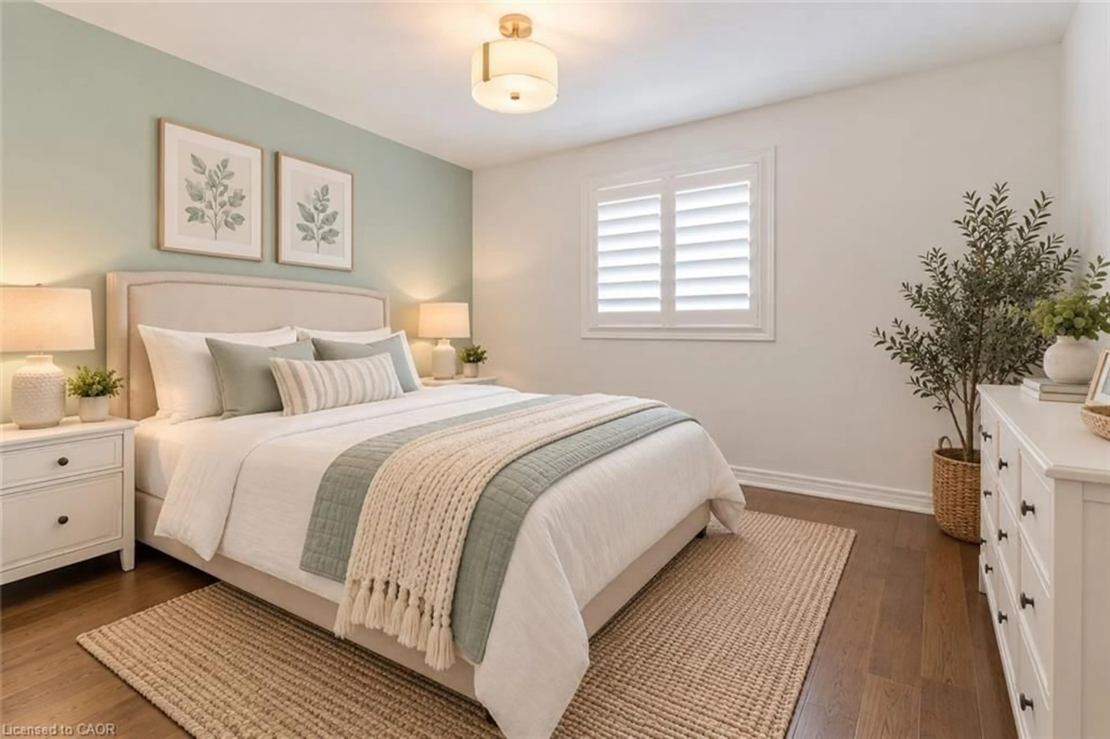 Bedroom with bed, unknown for 166 Irwin Ave, Ancaster Ontario L9K 0G2