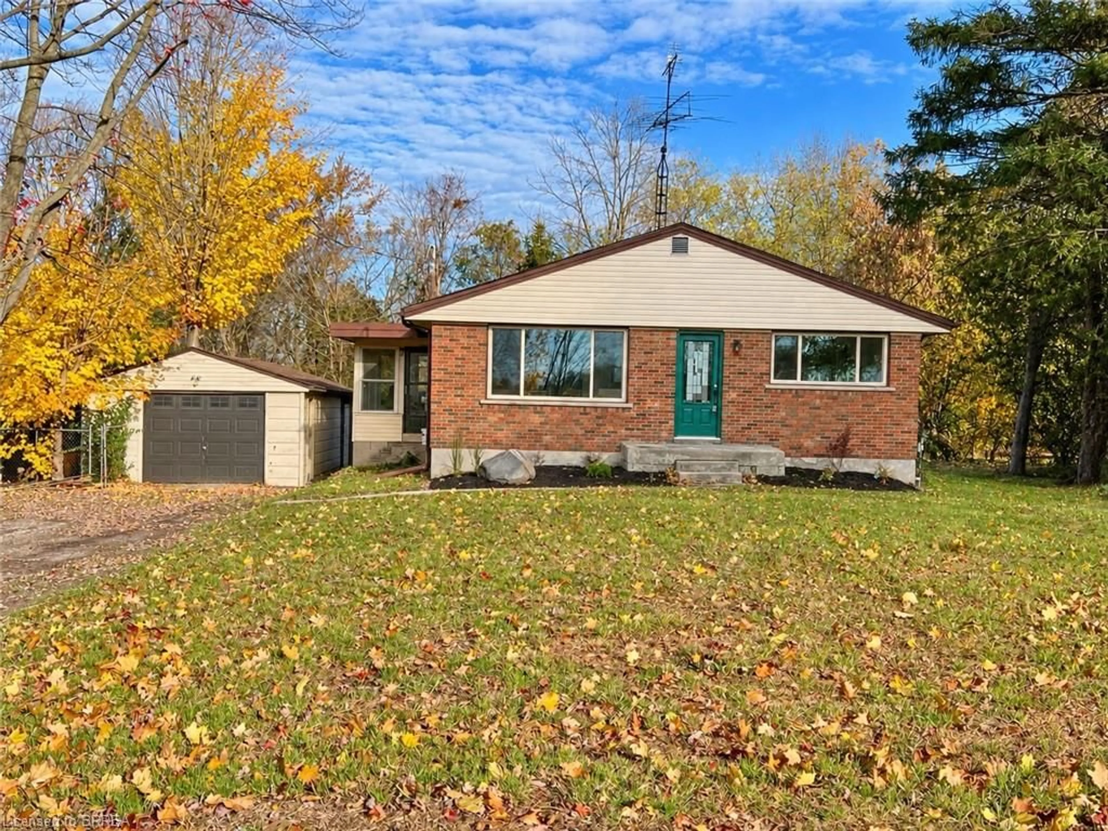 Home with brick exterior material, street for 56 Sixth Concession Rd, Burford Ontario N3T 5L7
