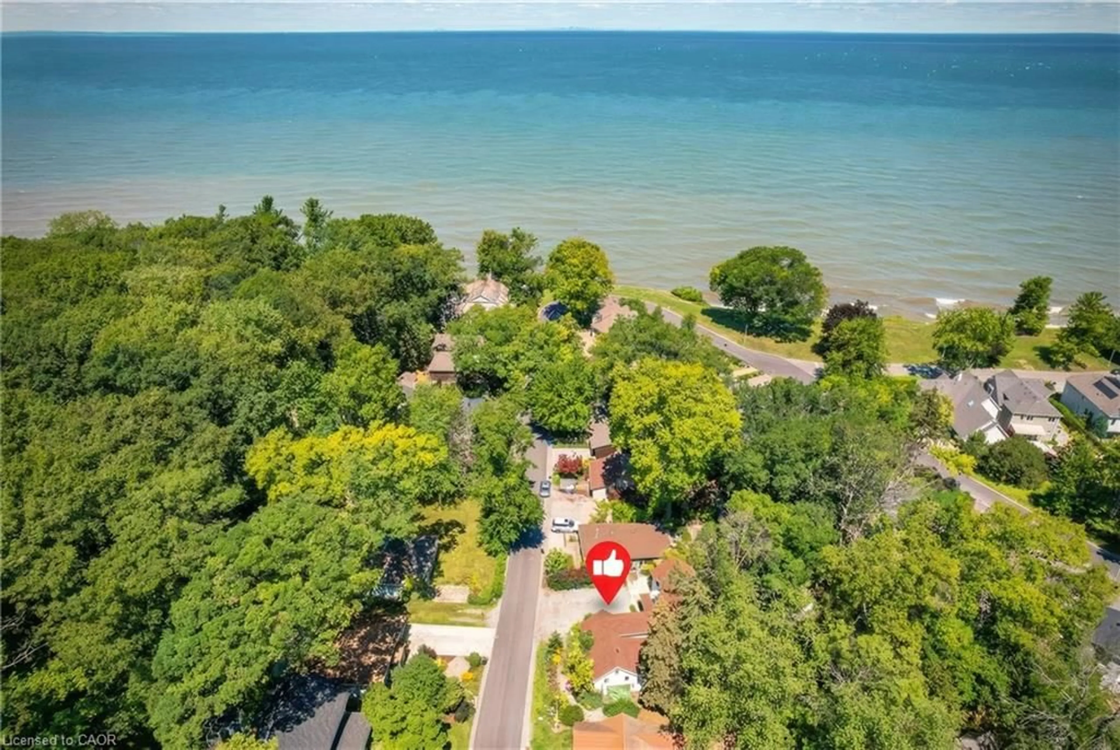 A pic from outside/outdoor area/front of a property/back of a property/a pic from drone, water/lake/river/ocean view for 59 Shakespeare Ave, Niagara-on-the-Lake Ontario L0S 1J0