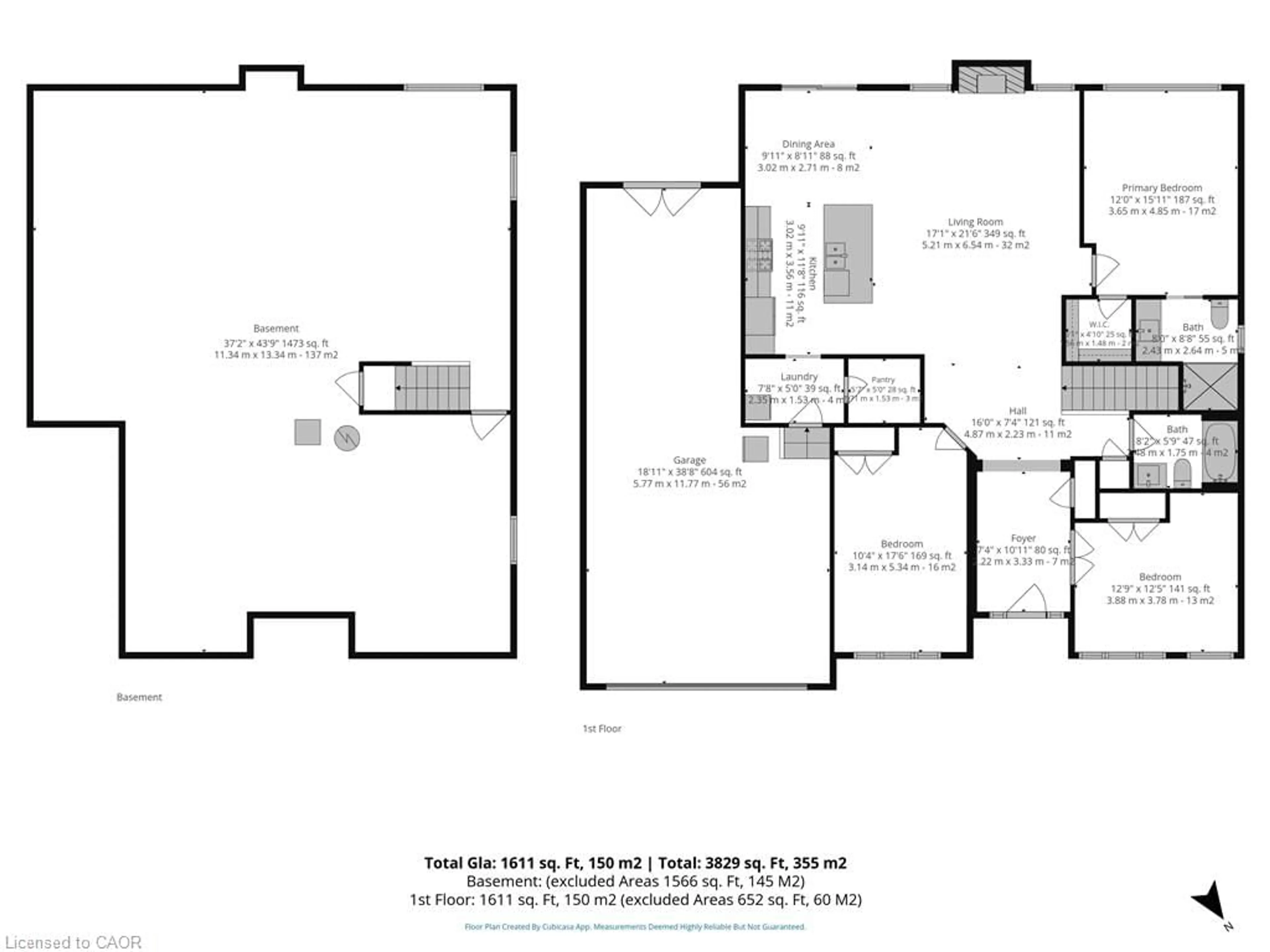 Floor plan for 135 New Lakeshore Rd, Port Dover Ontario N0A 1N3