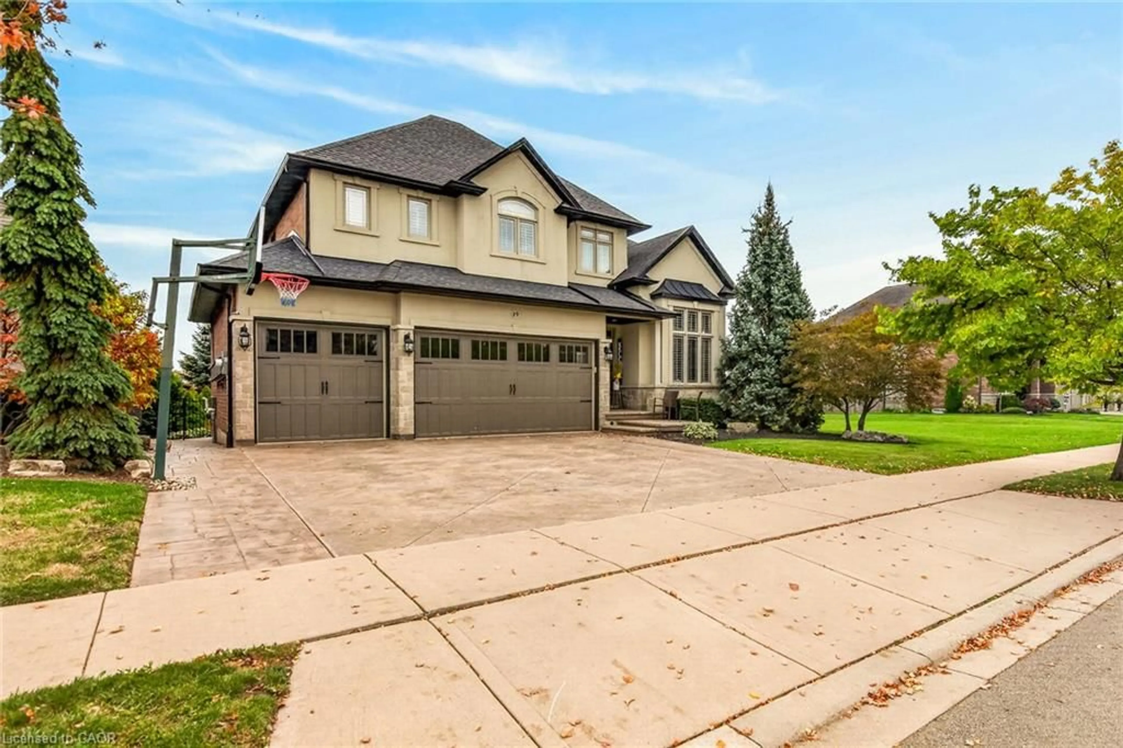Home with brick exterior material, street for 19 Greti Dr, Hamilton Ontario L9B 0B9