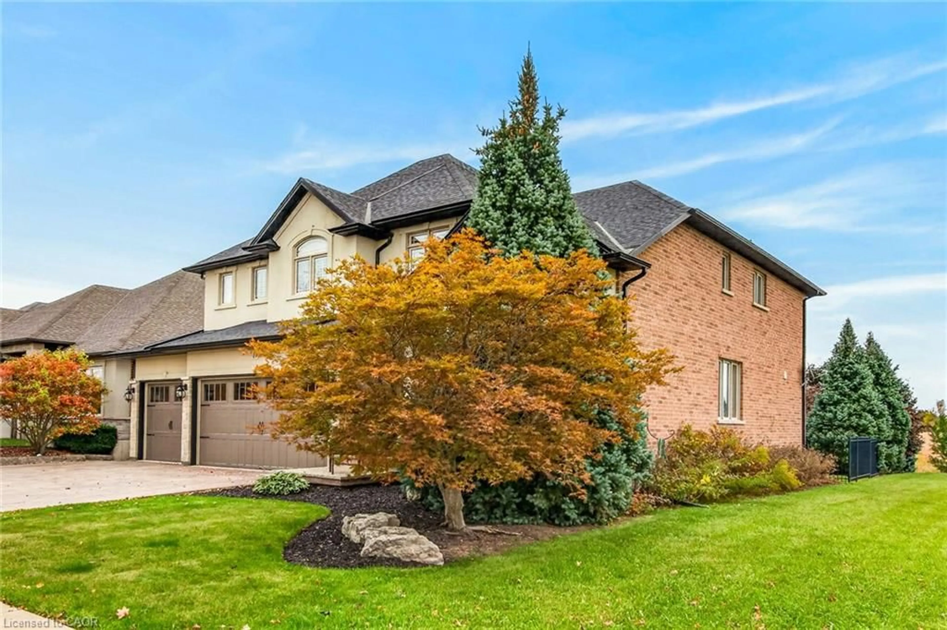 Home with brick exterior material, street for 19 Greti Dr, Hamilton Ontario L9B 0B9