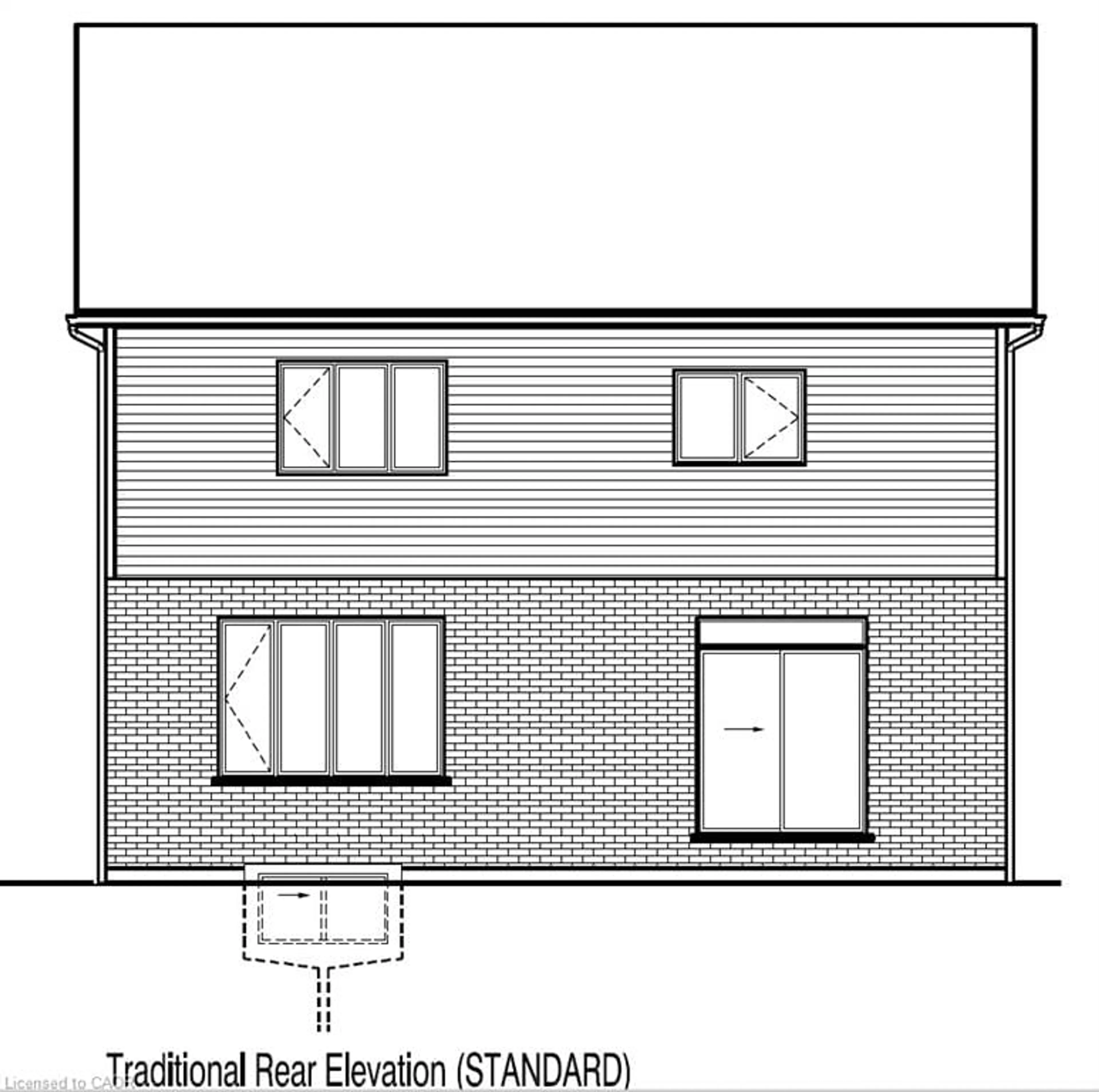 Floor plan for 129 Jacob Detweiller Dr #Lot 0092, Kitchener Ontario N2P 0J1