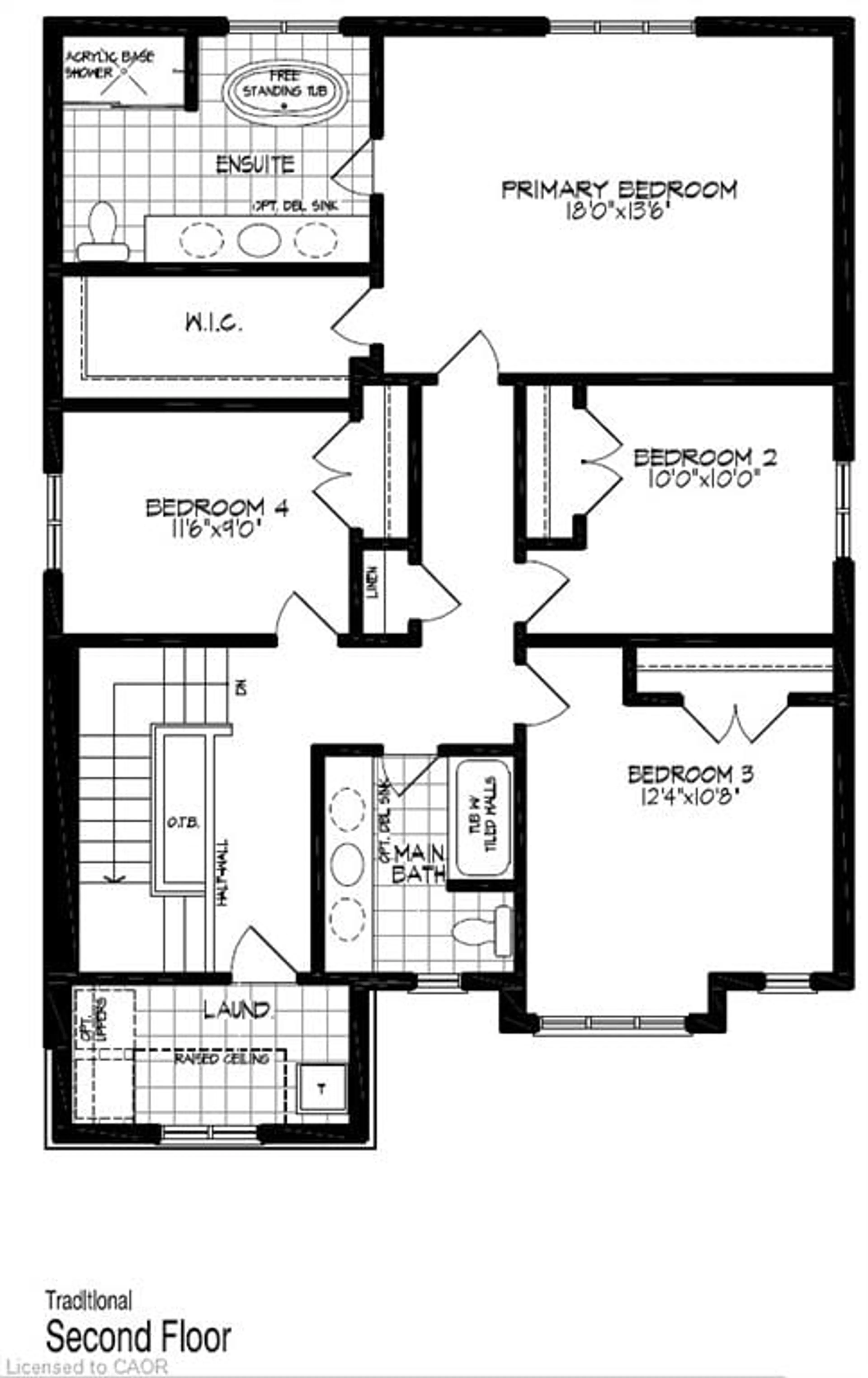 Floor plan for 129 Jacob Detweiller Dr #Lot 0092, Kitchener Ontario N2P 0J1