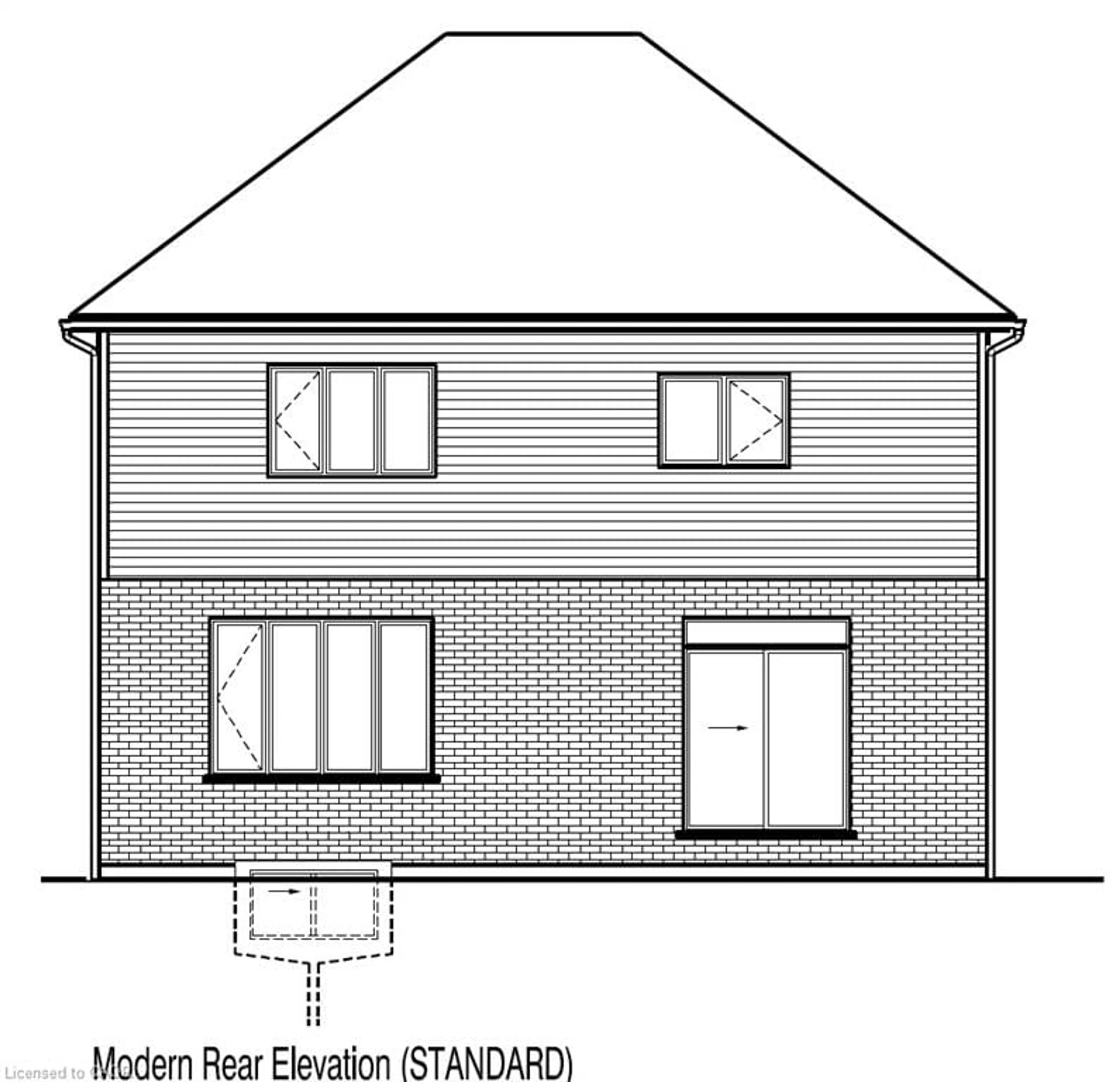 Floor plan for 132 Jacob Detweiller Dr #Lot 0095, Kitchener Ontario N2P 0L5