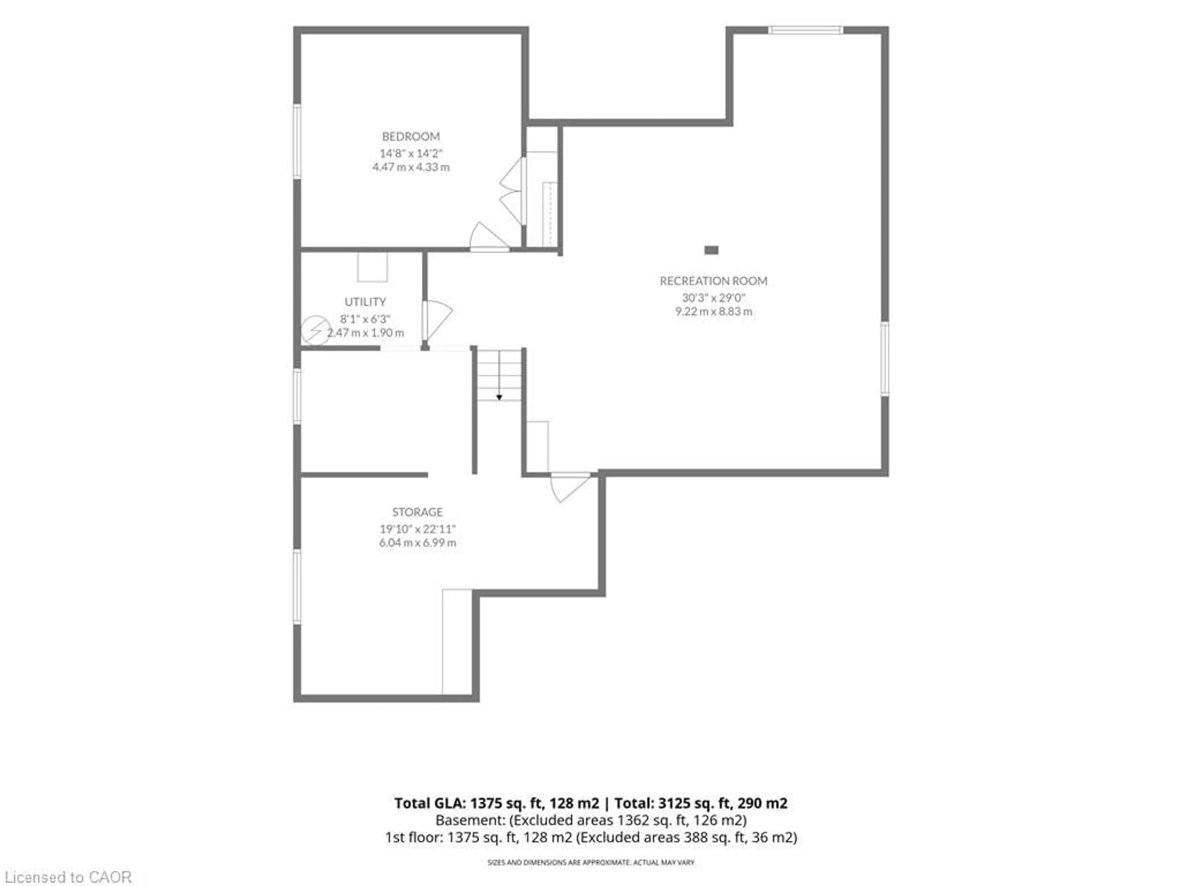 Floor plan for 95 Driftwood Dr, Simcoe Ontario N3Y 0A3