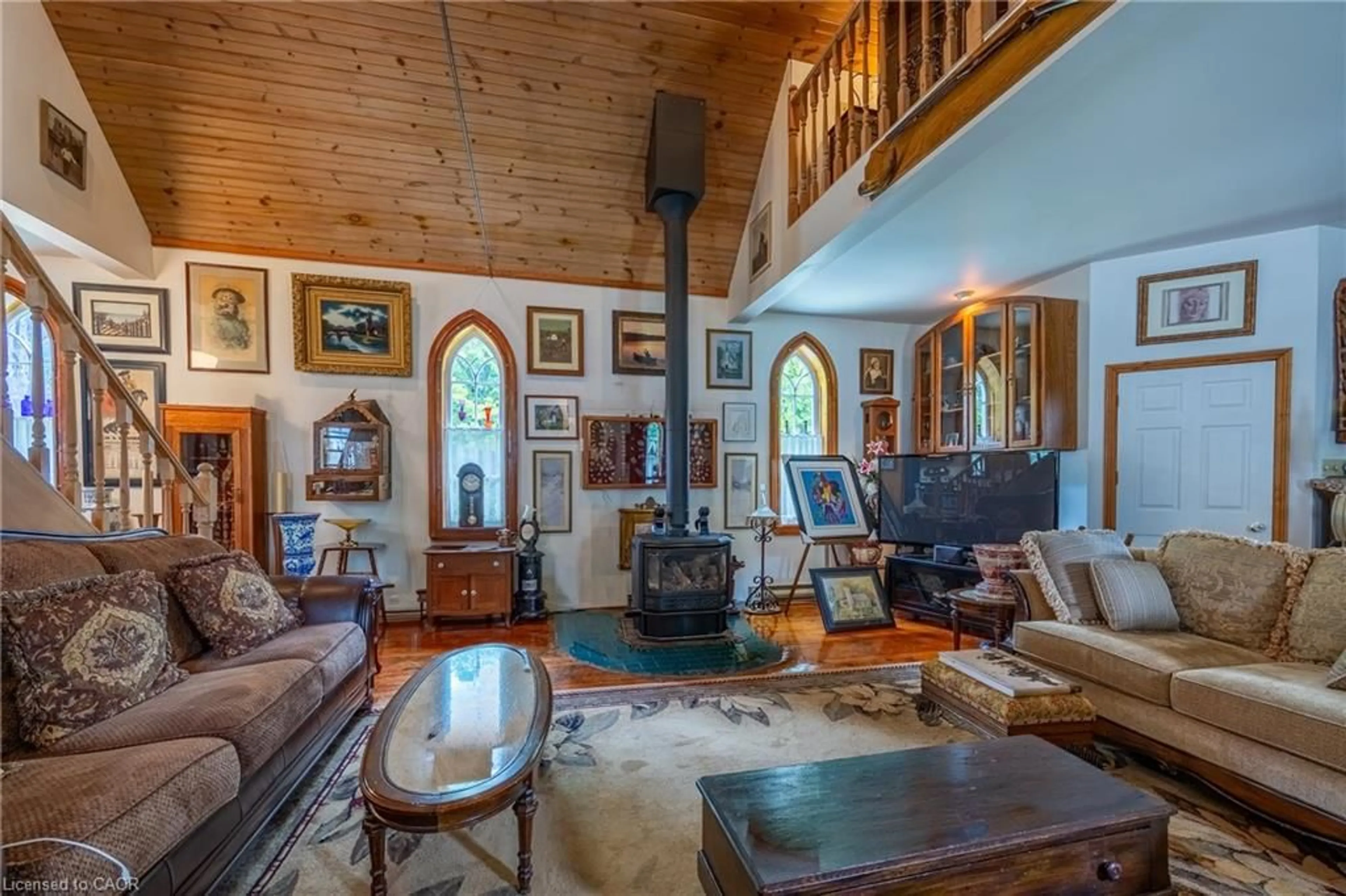 Living room with furniture, unknown for 10 Old Church Rd, Delhi Ontario N4B 2W4