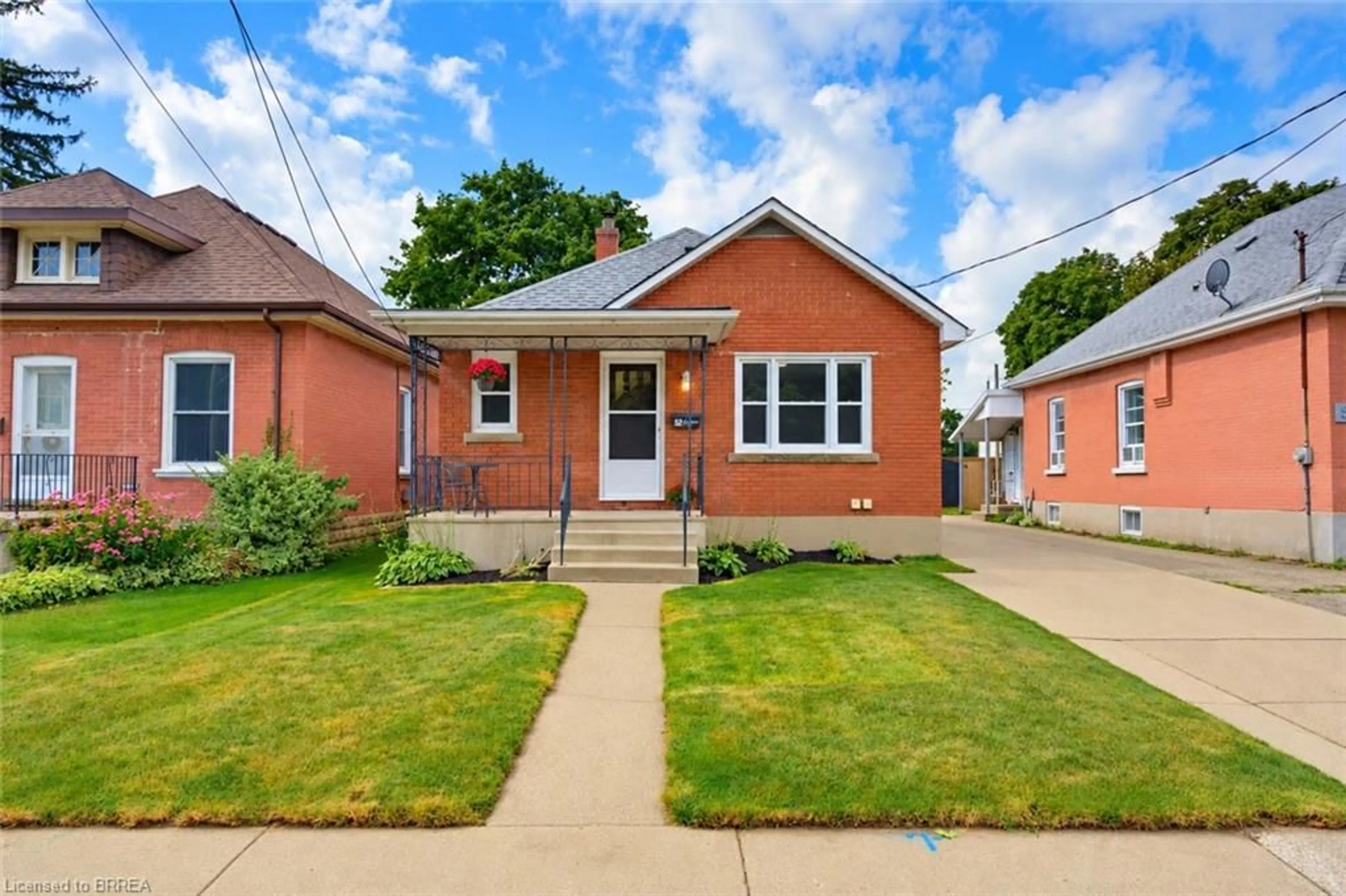 Home with brick exterior material, street for 52 Burwell St, Brantford Ontario N3T 4T7