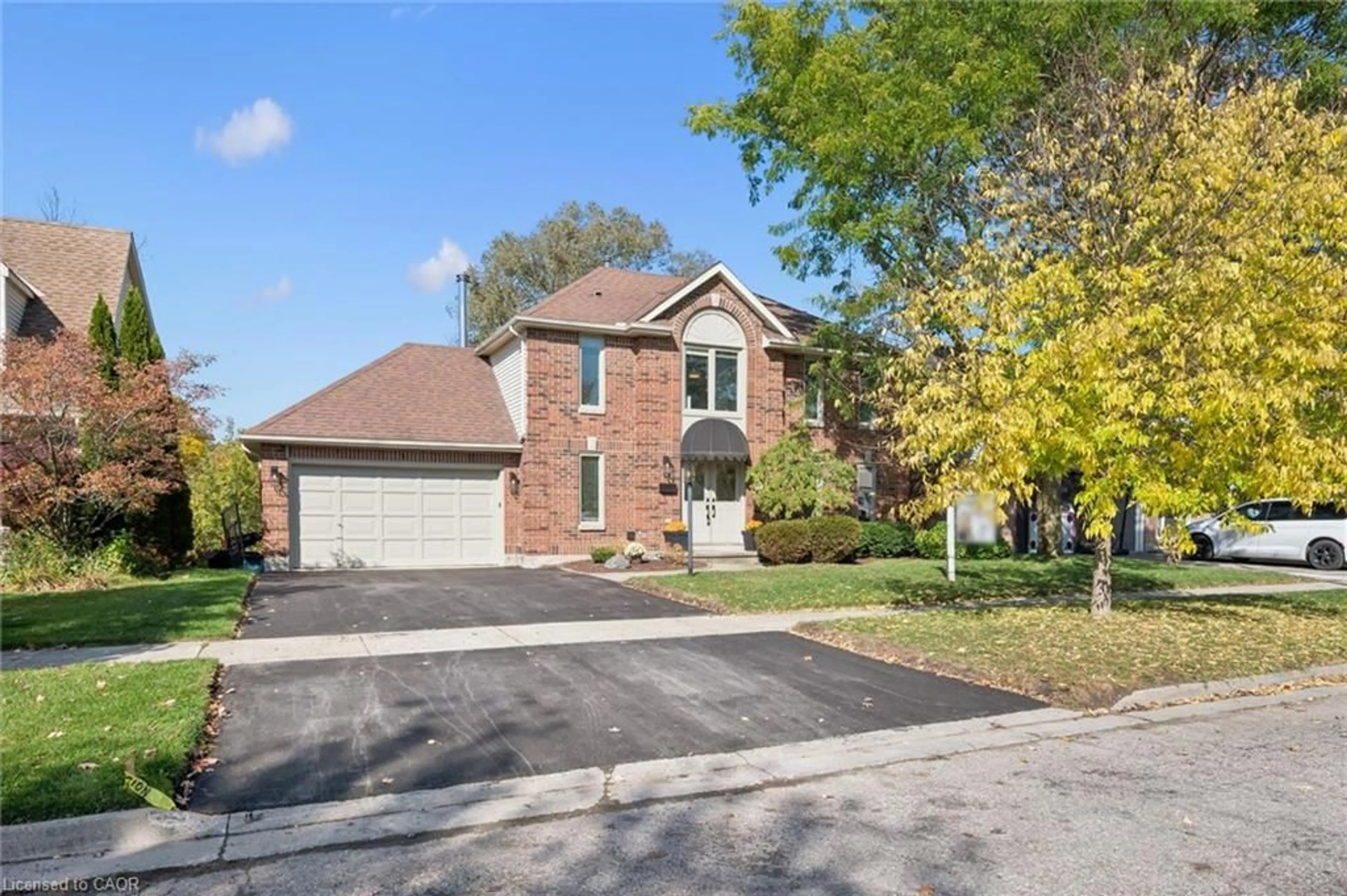 Home with brick exterior material, street for 53 Manitoulin Cres, Kitchener Ontario N2A 3J4