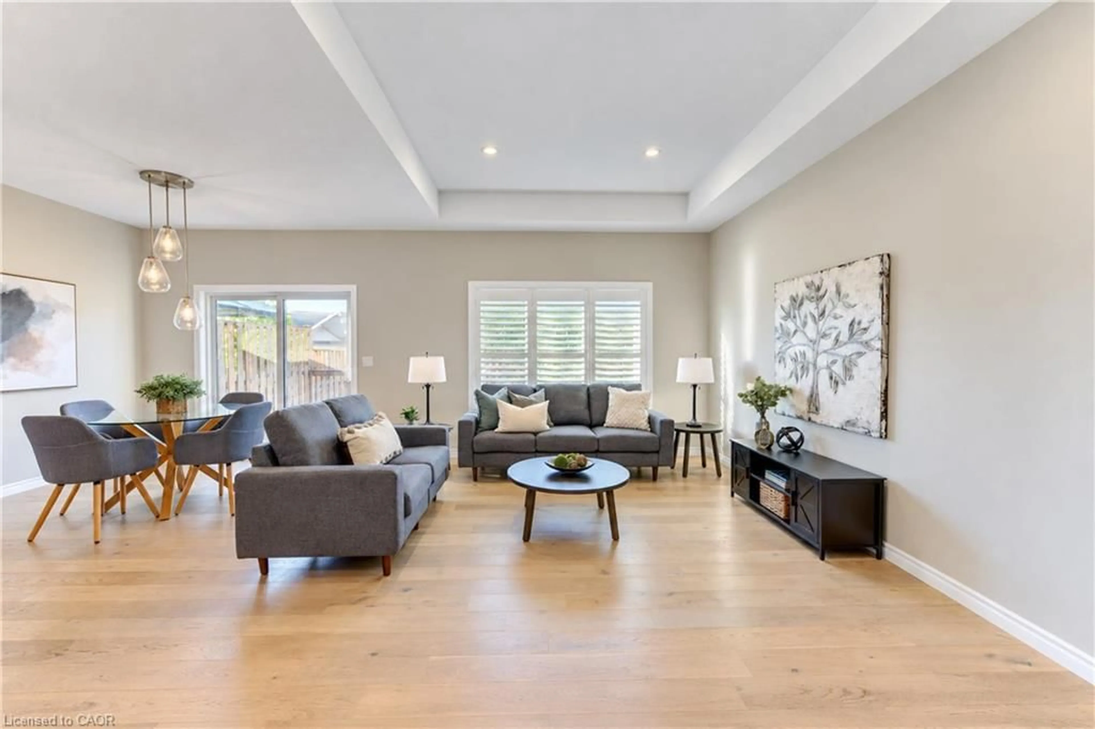 Living room with furniture, unknown for 15 Matheson Cres, Innerkip Ontario N0J 1M0