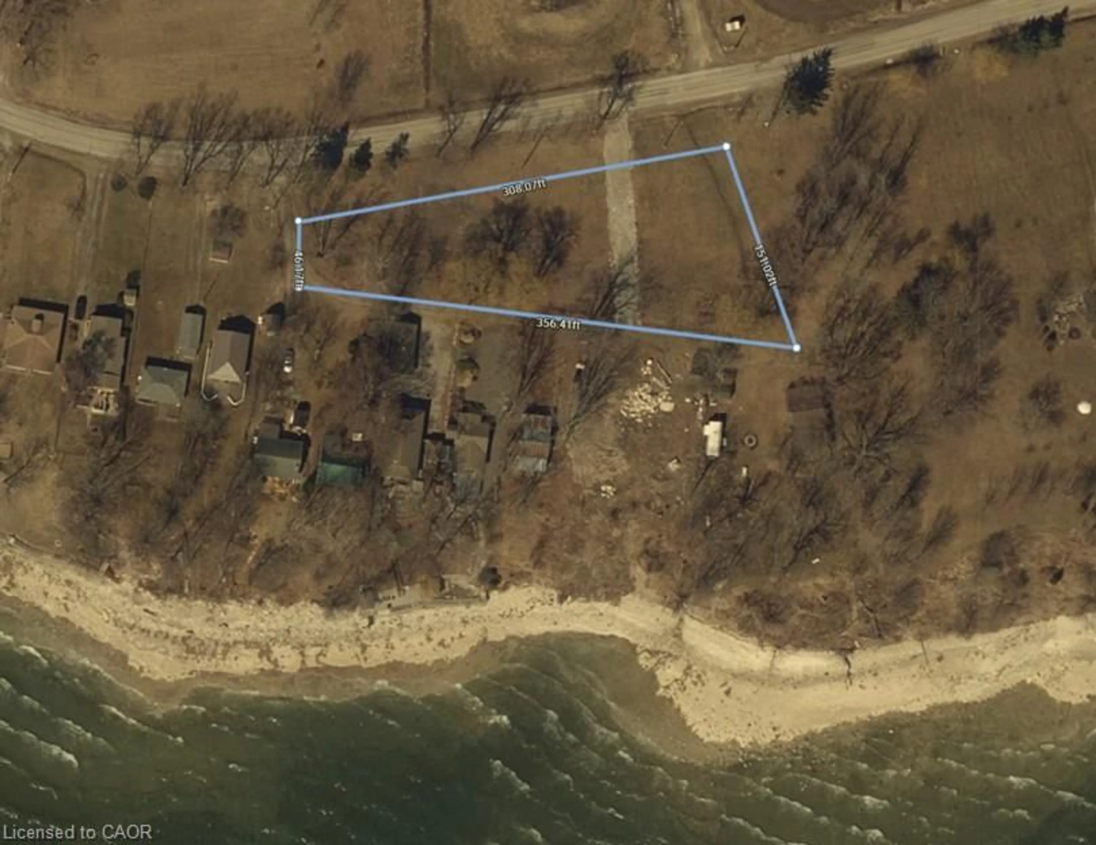 A pic from outside/outdoor area/front of a property/back of a property/a pic from drone, water/lake/river/ocean view for LT 24 South Coast Dr, Selkirk Ontario N0A 1L0
