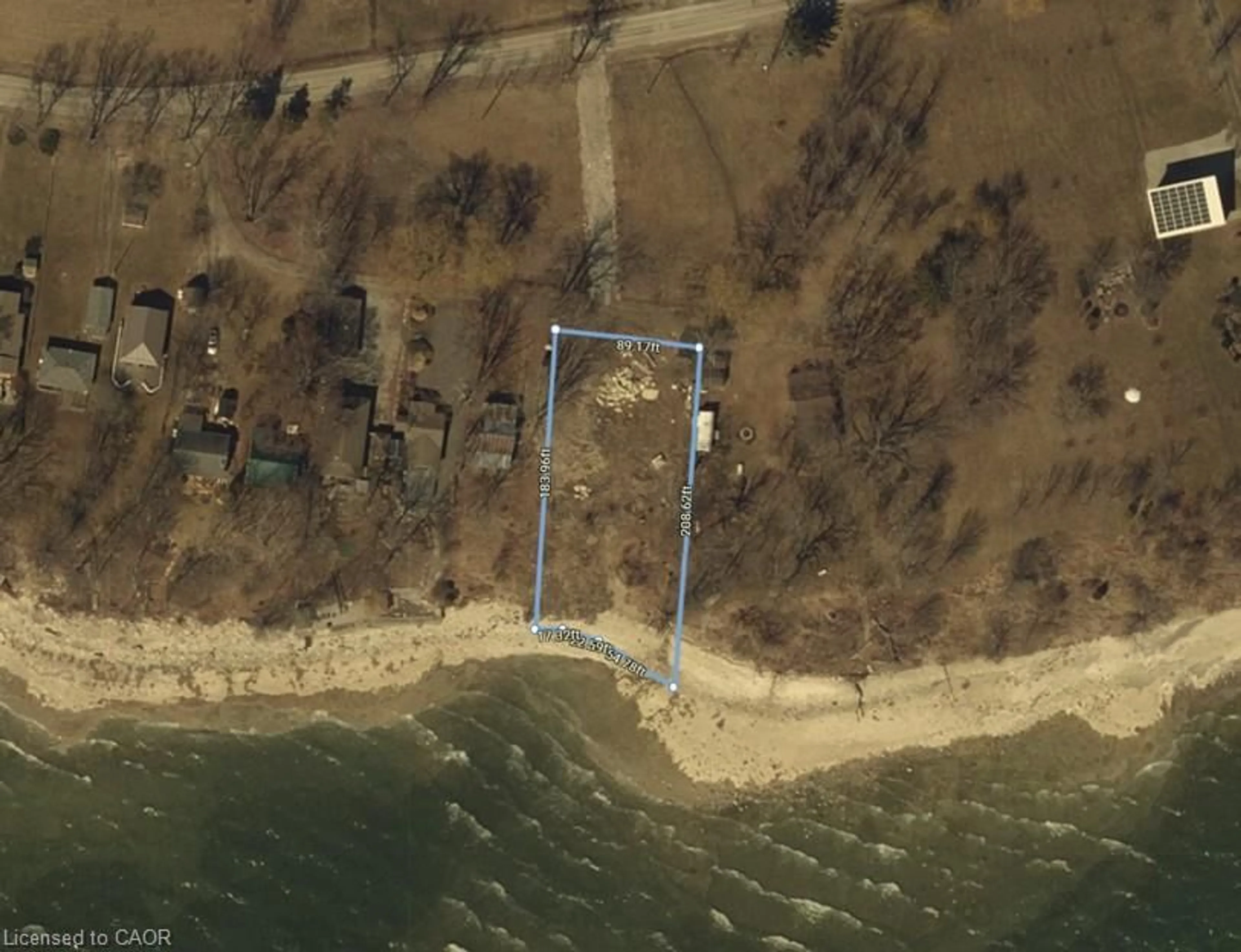 A pic from outside/outdoor area/front of a property/back of a property/a pic from drone, water/lake/river/ocean view for 480 South Coast Dr, Nanticoke Ontario N0A 1L0