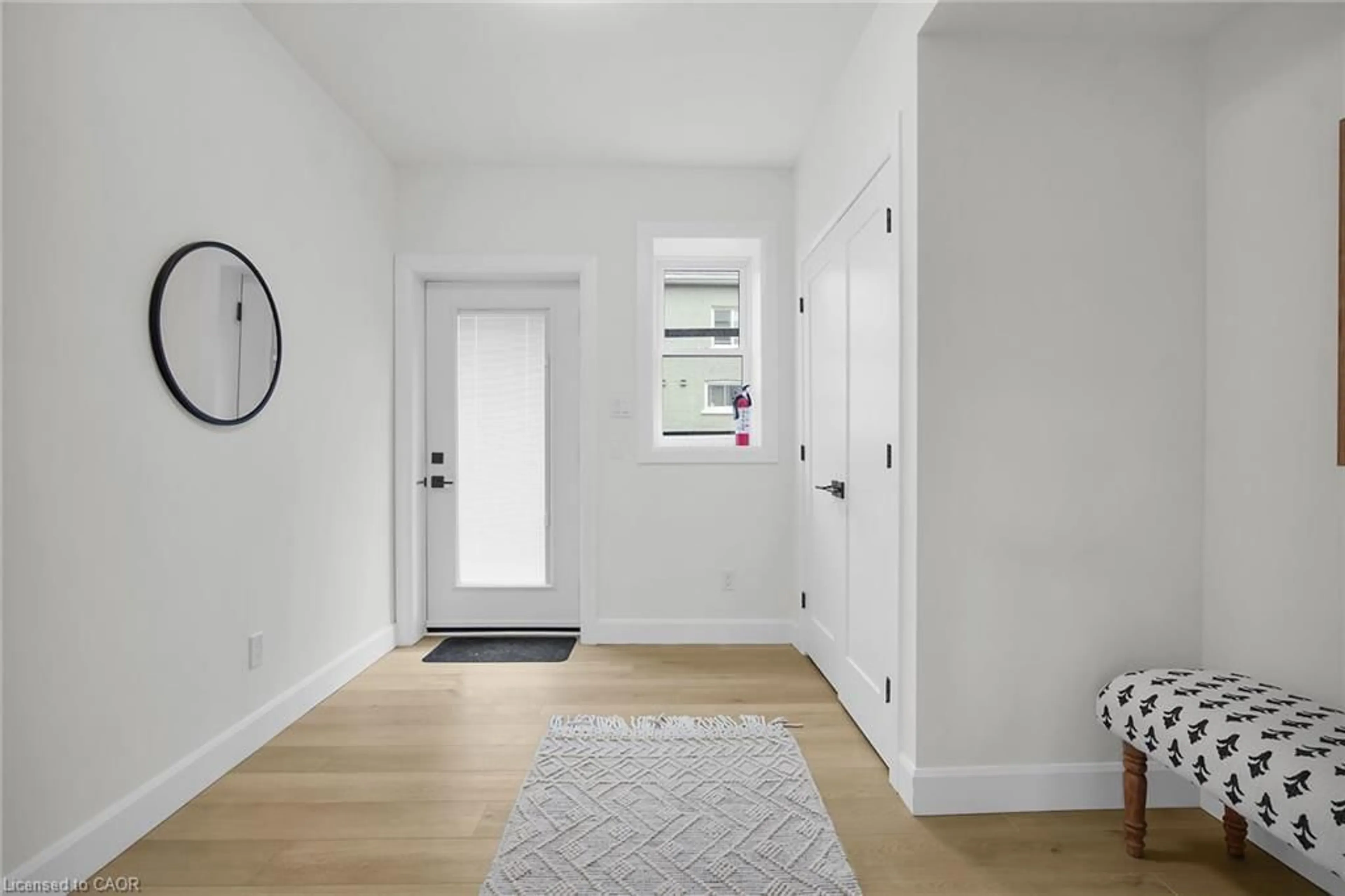 Indoor entryway for 74A Church St #1, Stratford Ontario N5A 2R2