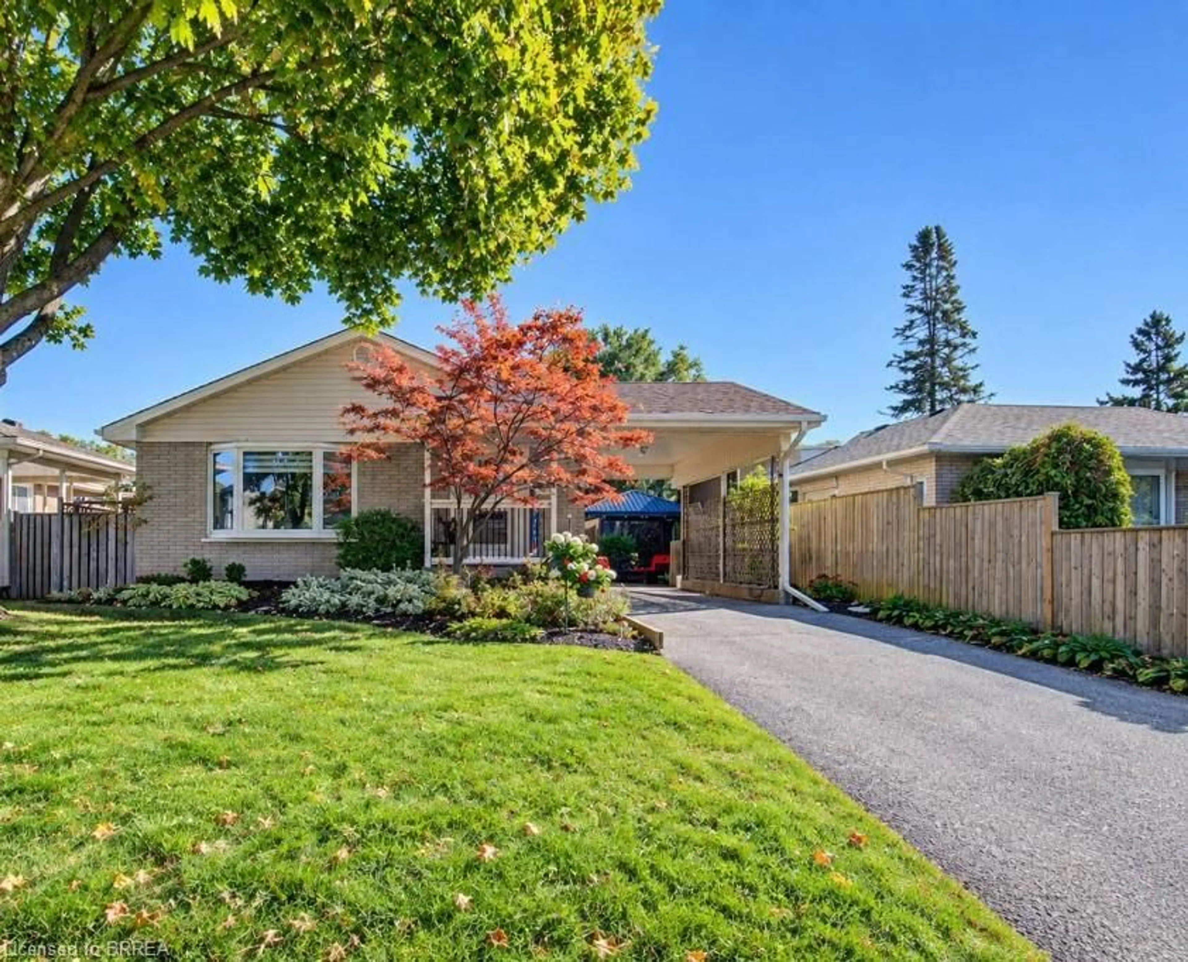 Home with brick exterior material, street for 22 Marshall St, Brantford Ontario N3R 3C9