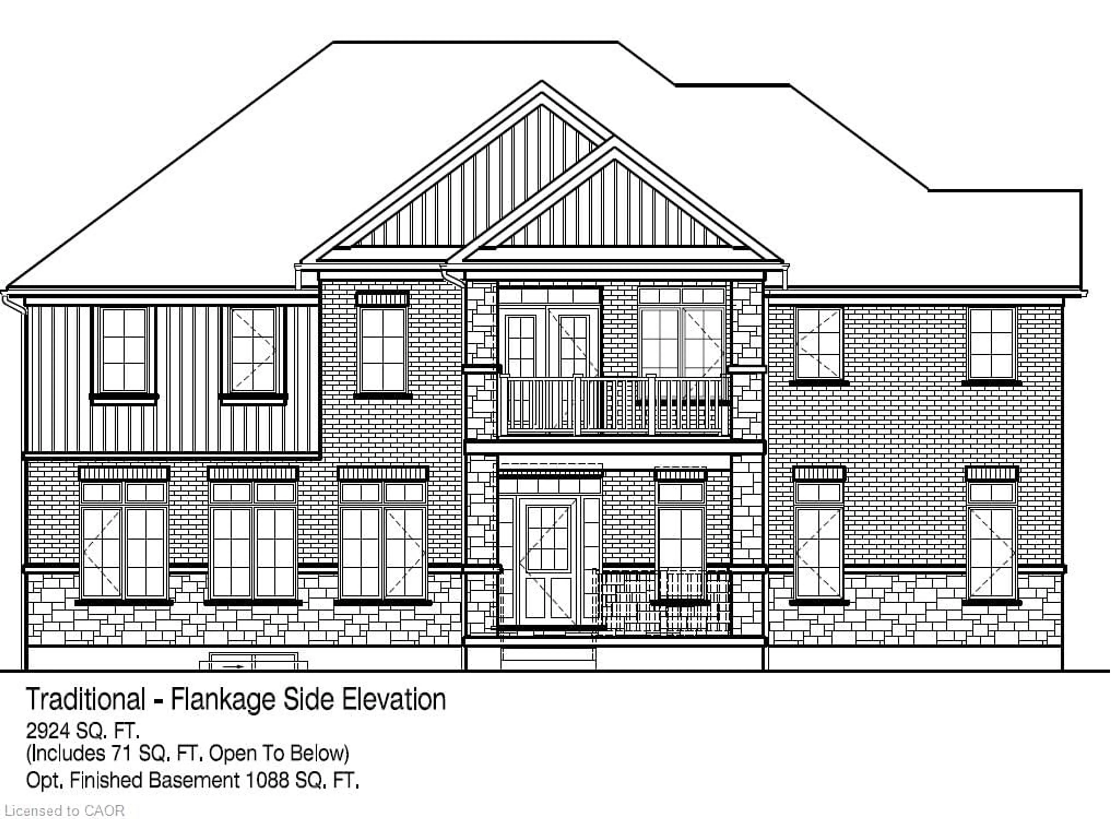 Floor plan for 2 Pine Warbler St #Lot 0036, Kitchener Ontario N2P 0J1