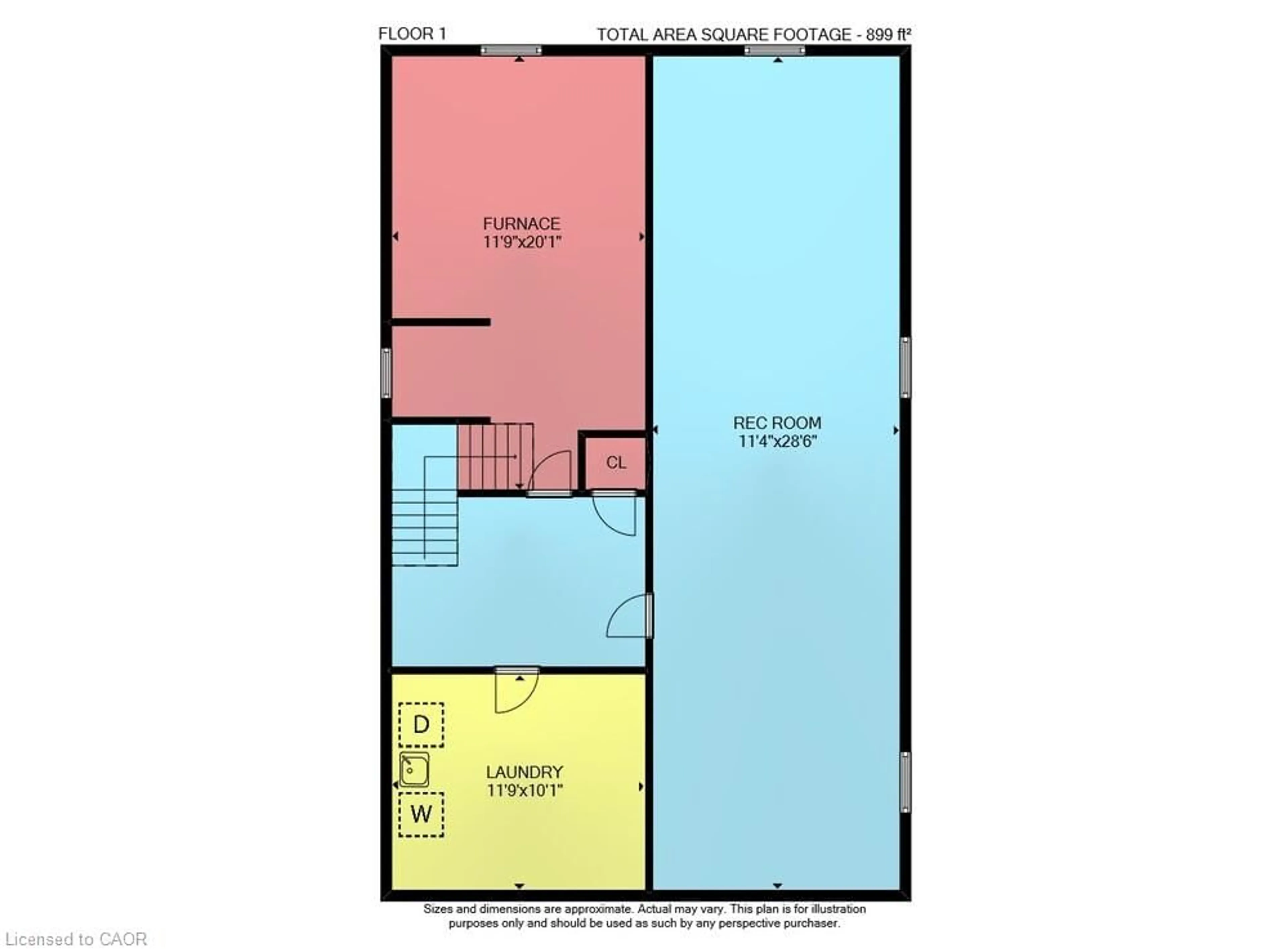 Floor plan for 19 Welbourn Dr, Hamilton Ontario L9A 3N1
