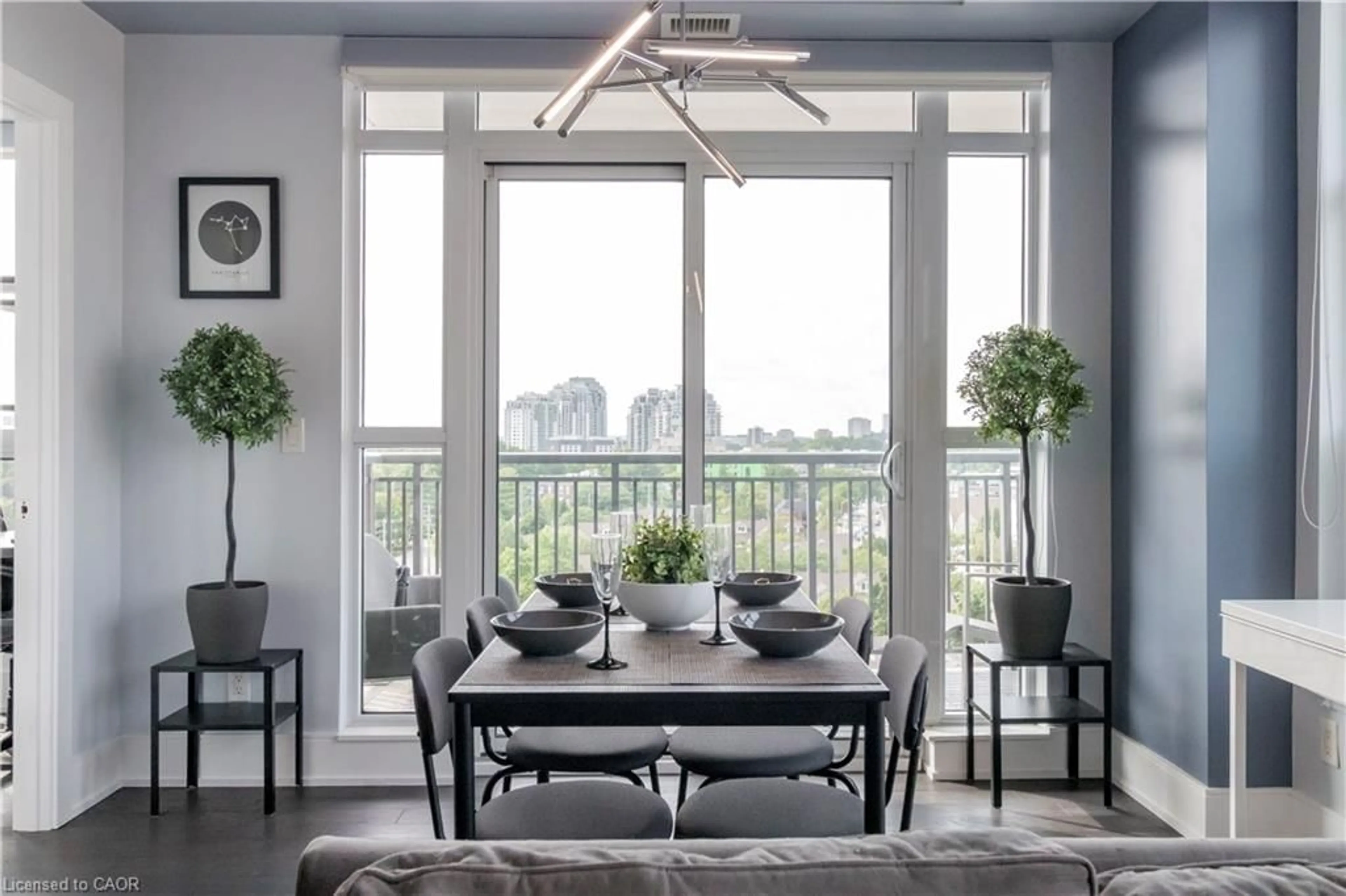 Dining room, unknown for 144 Park St #808, Waterloo Ontario N2L 0B6