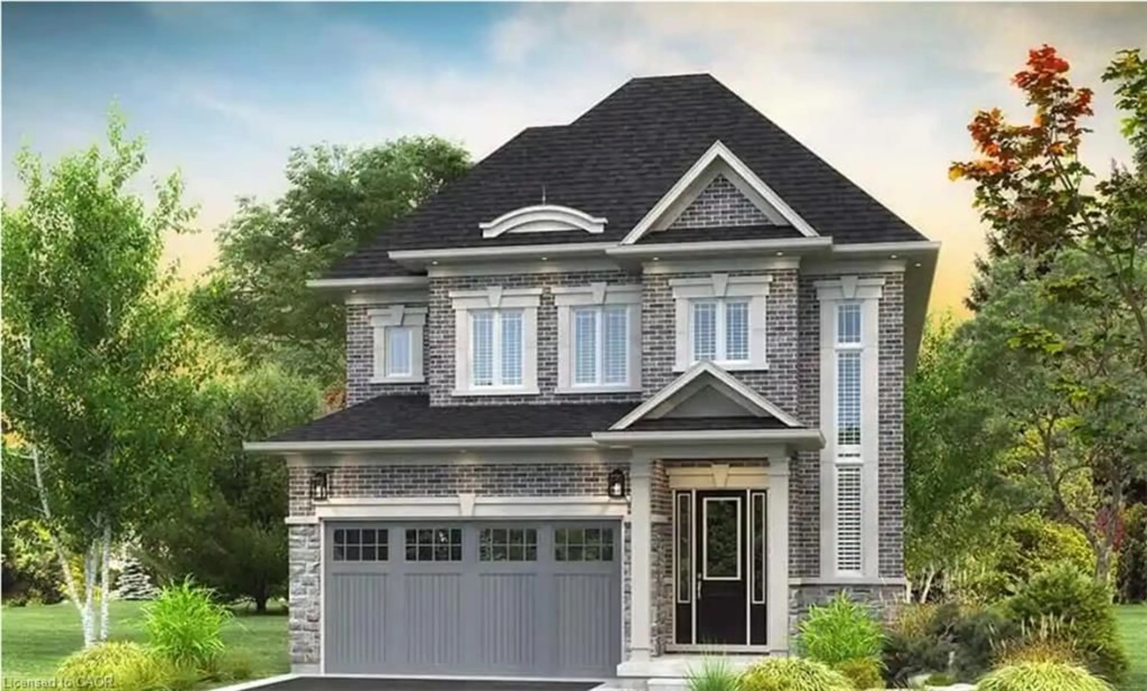 Home with brick exterior material, street for 491 Masters Dr, Woodstock Ontario N4T 0N4
