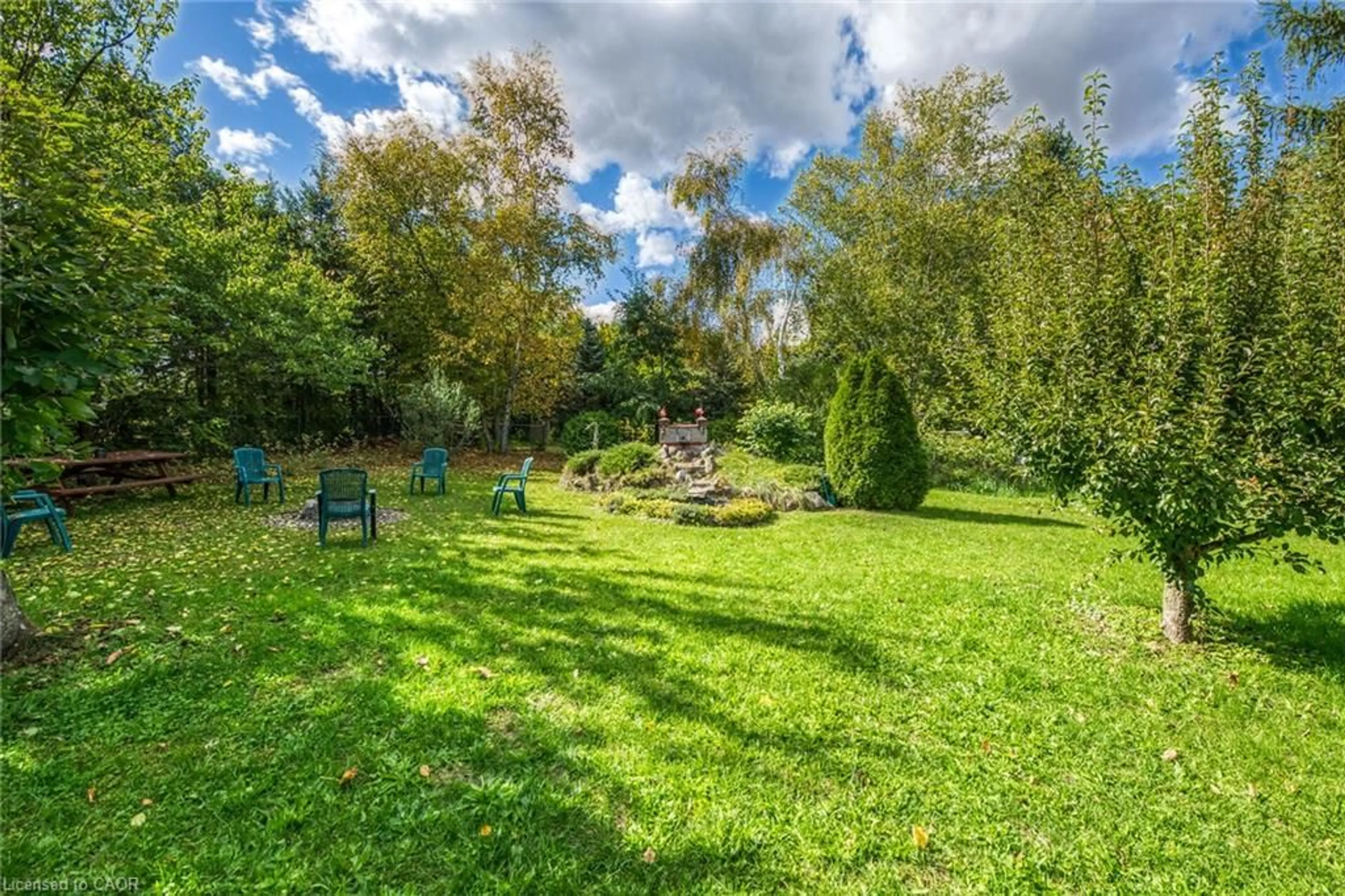 Patio, forest/trees view for 1921 Old Highway 24, Wilsonville Ontario N0E 1Z0