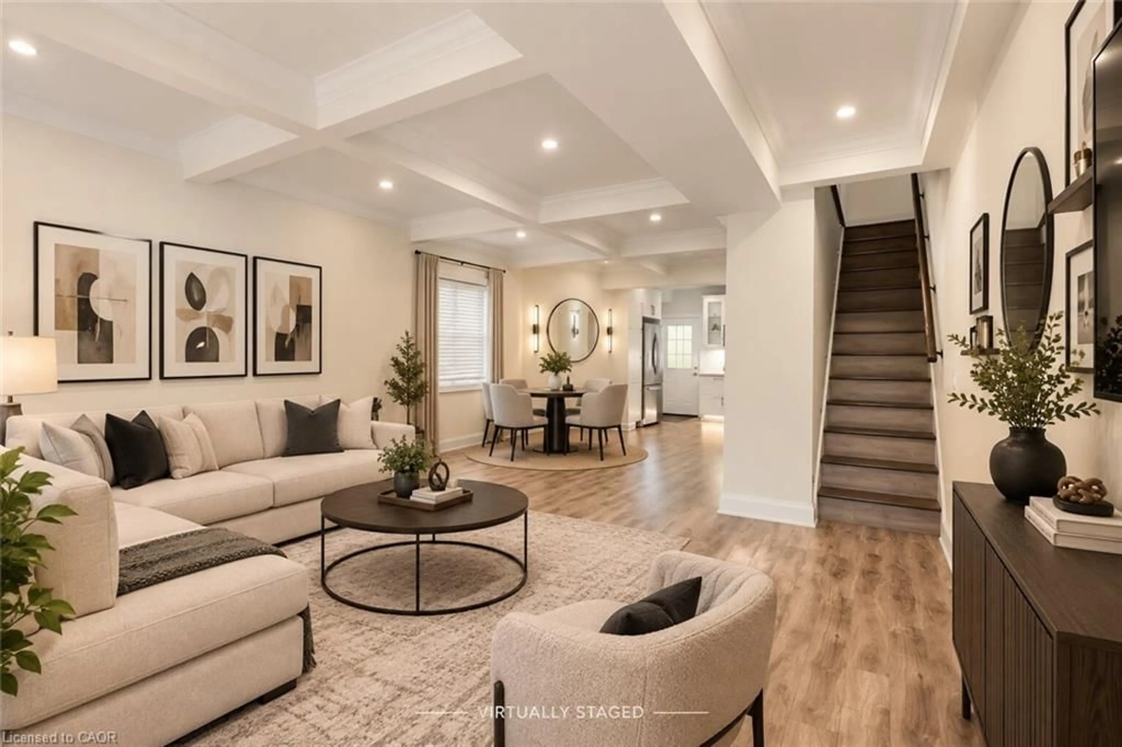 Living room with furniture, unknown for 73 Clinton St, Hamilton Ontario L8L 3K1