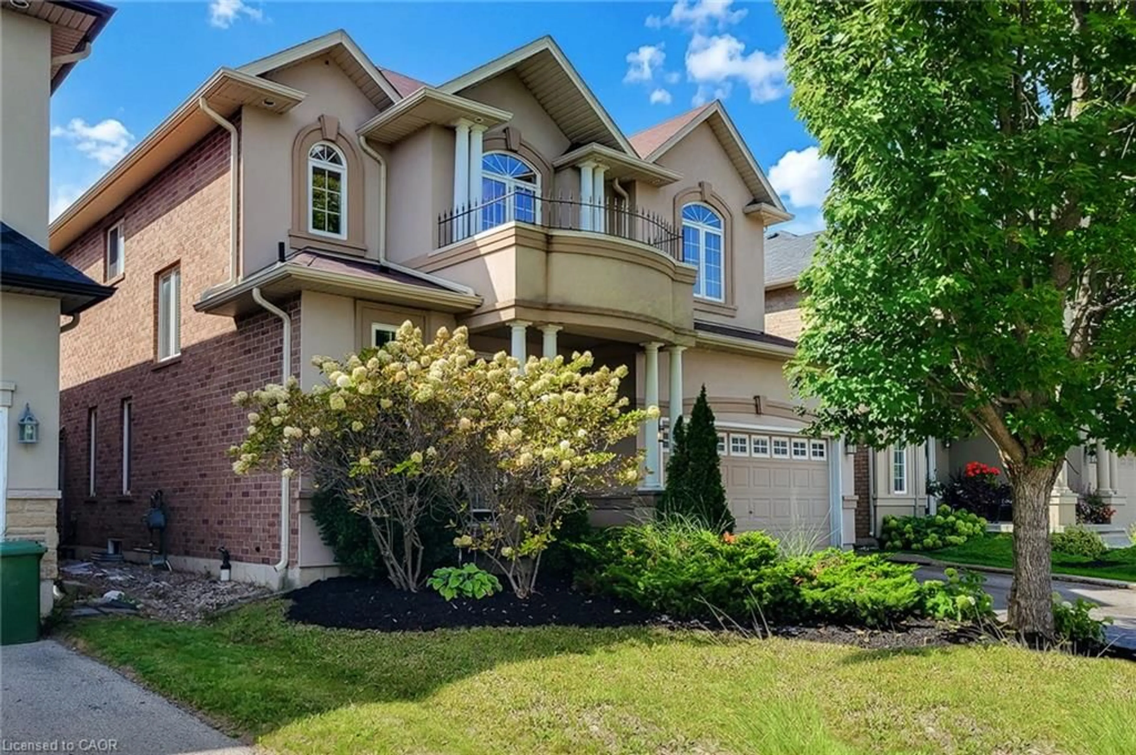 Home with brick exterior material, street for 128 O'leary Dr, Hamilton Ontario L9K 0B8