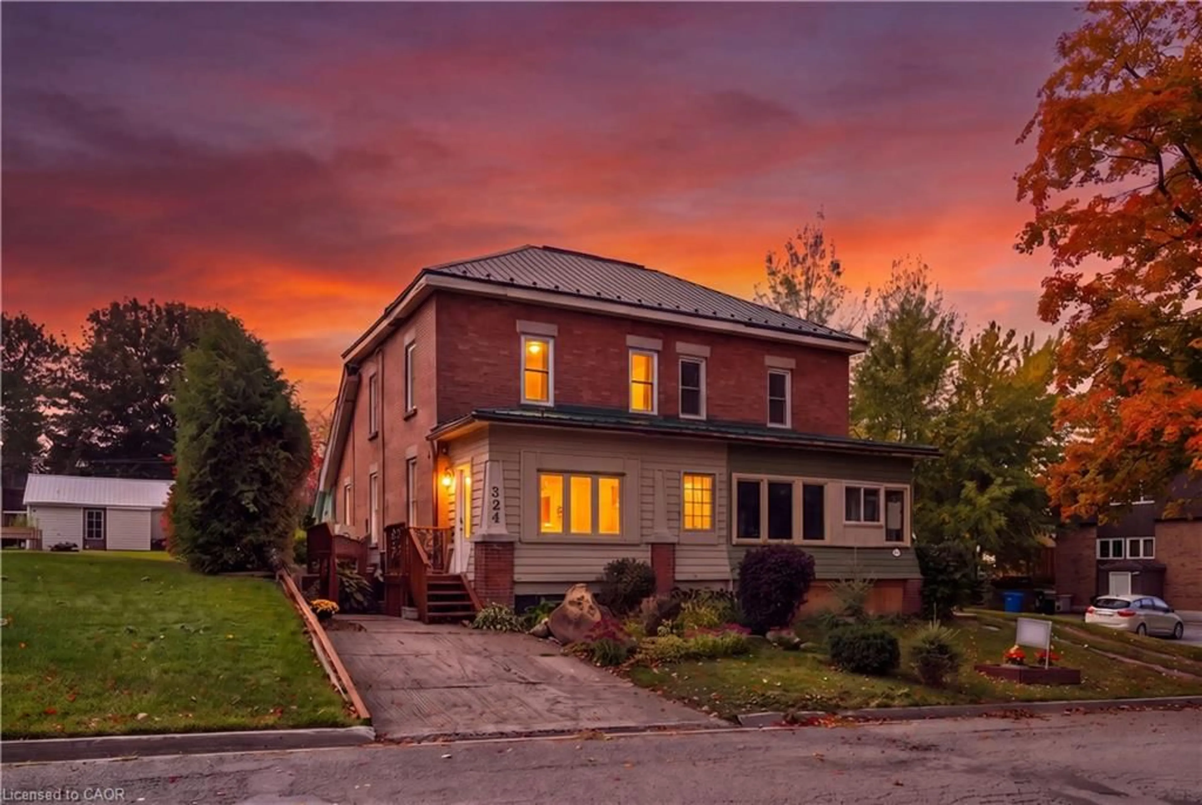 Home with brick exterior material, street for 324 Daly St, Palmerston Ontario N0G 2P0