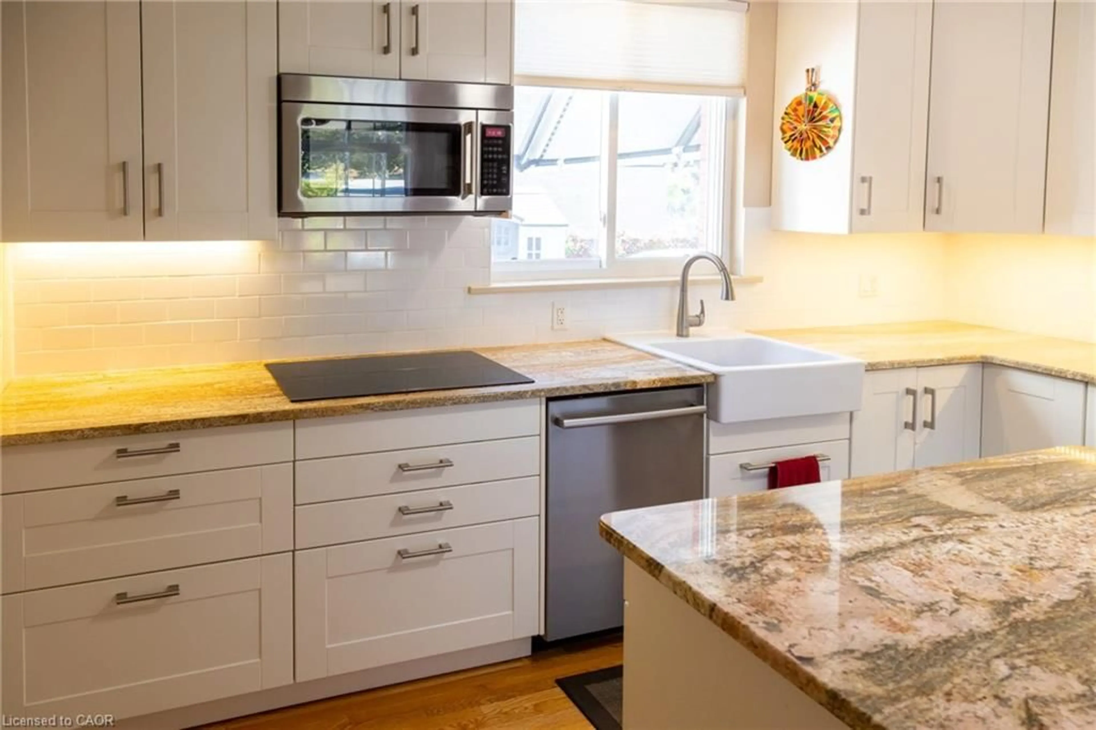 Contemporary kitchen, ceramic/tile floor for 118 Strange St, Kitchener Ontario N2G 1R3