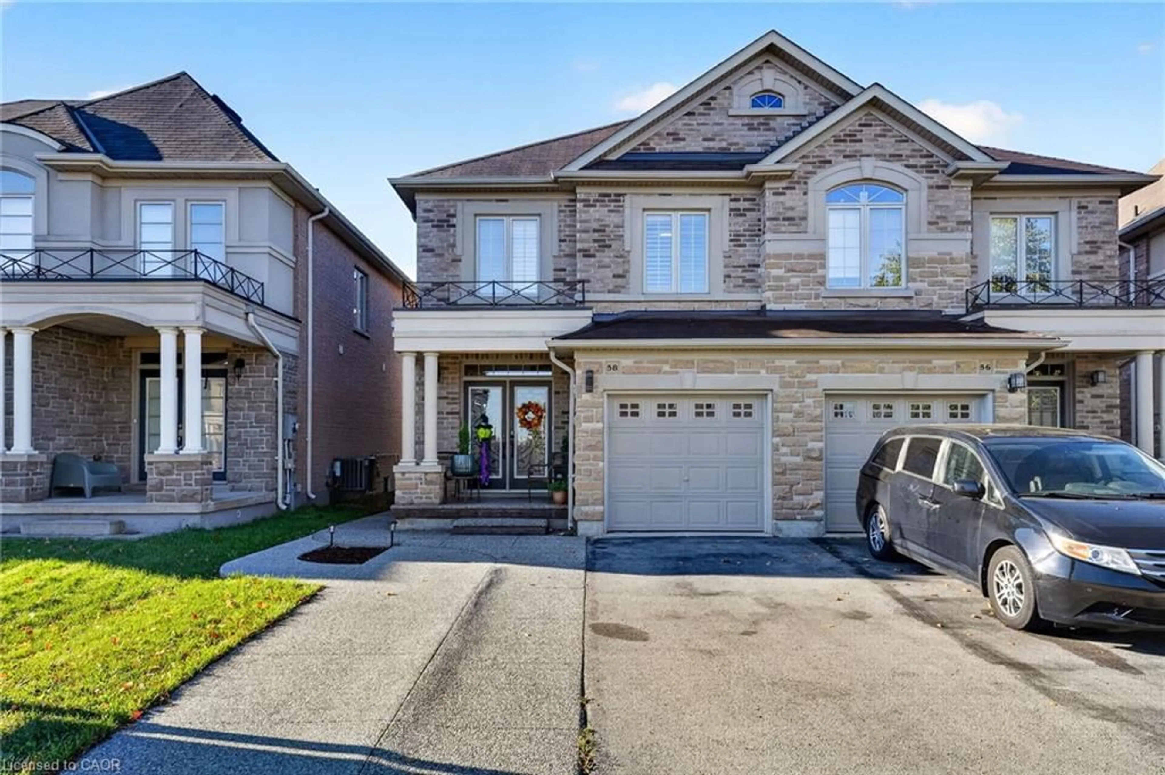 Home with brick exterior material, street for 58 Summerberry Way, Hamilton Ontario L9B 0G2
