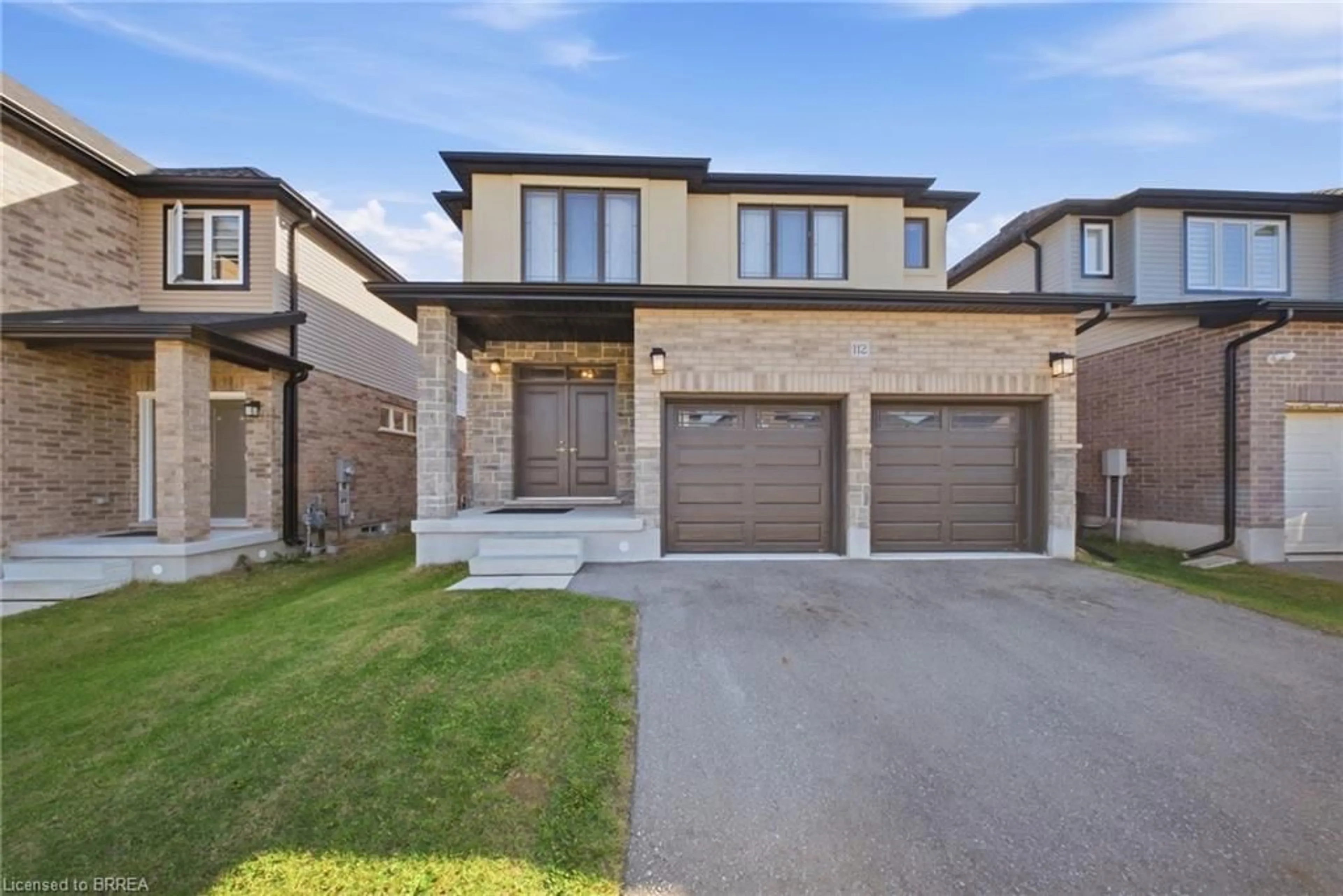 Home with brick exterior material, street for 112 Honey St, Cambridge Ontario N1T 0C6
