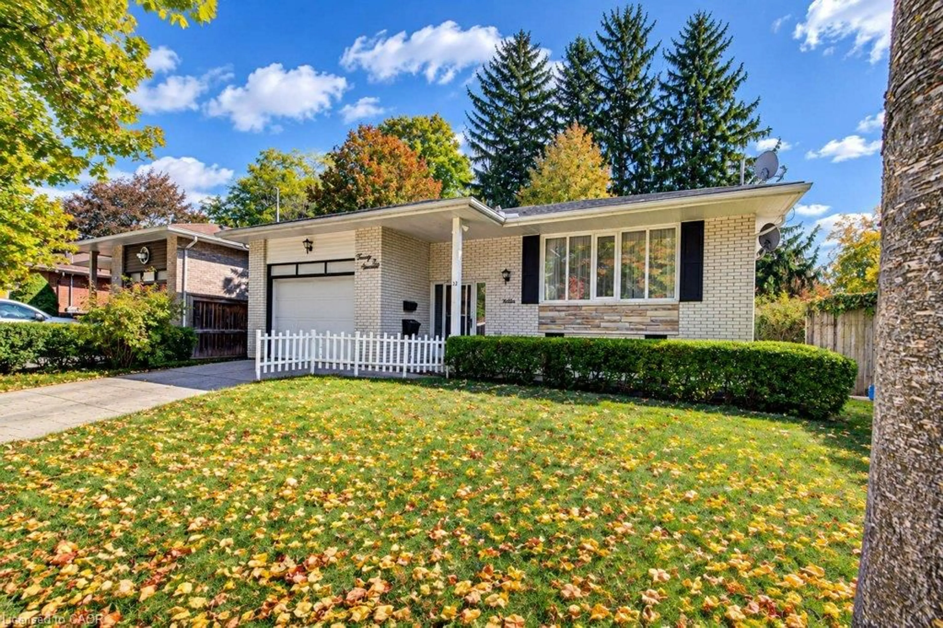 Home with vinyl exterior material, street for 22 Clarke St, Guelph Ontario N1H 1S9