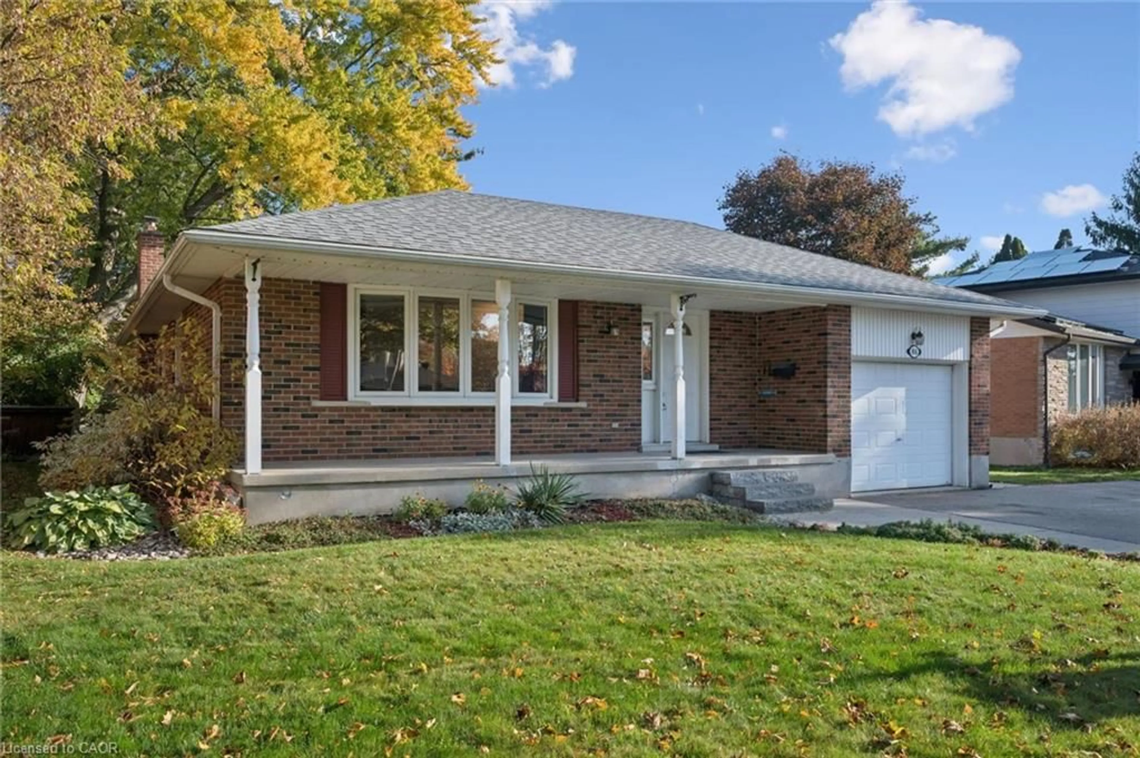 Home with brick exterior material, street for 86 Lower Canada Cres, Kitchener Ontario N2P 1E8