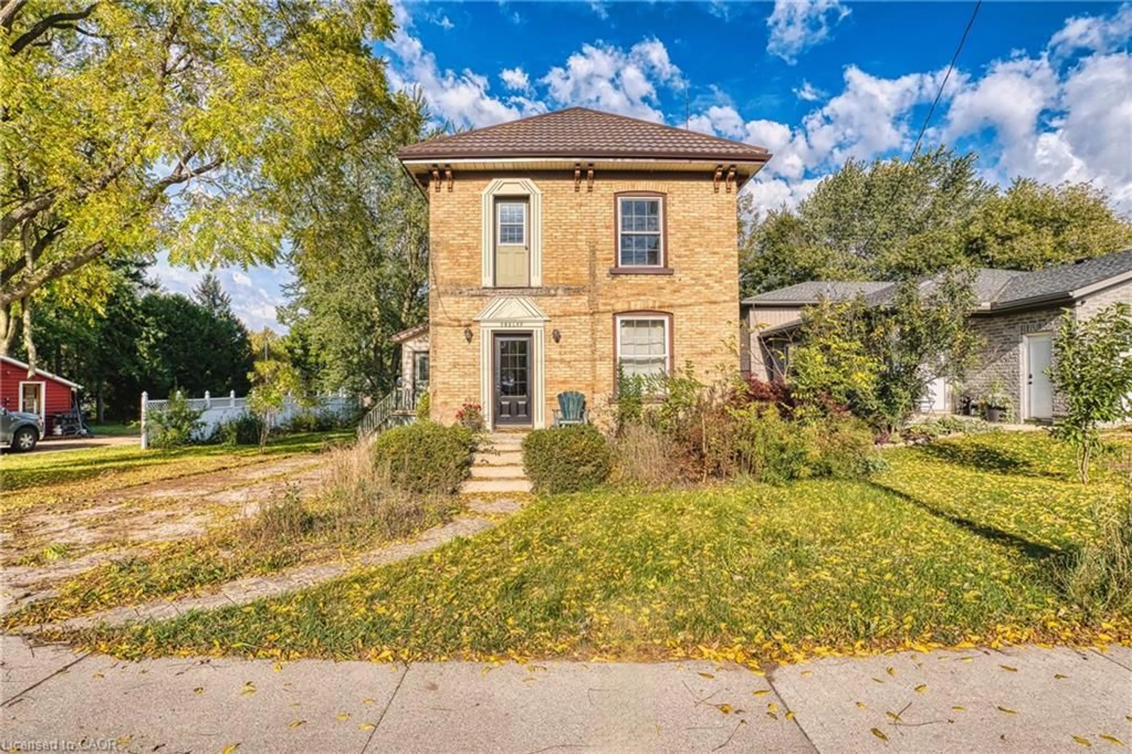 Home with brick exterior material, street for 12 Temperance St, Milverton Ontario N0K 1M0