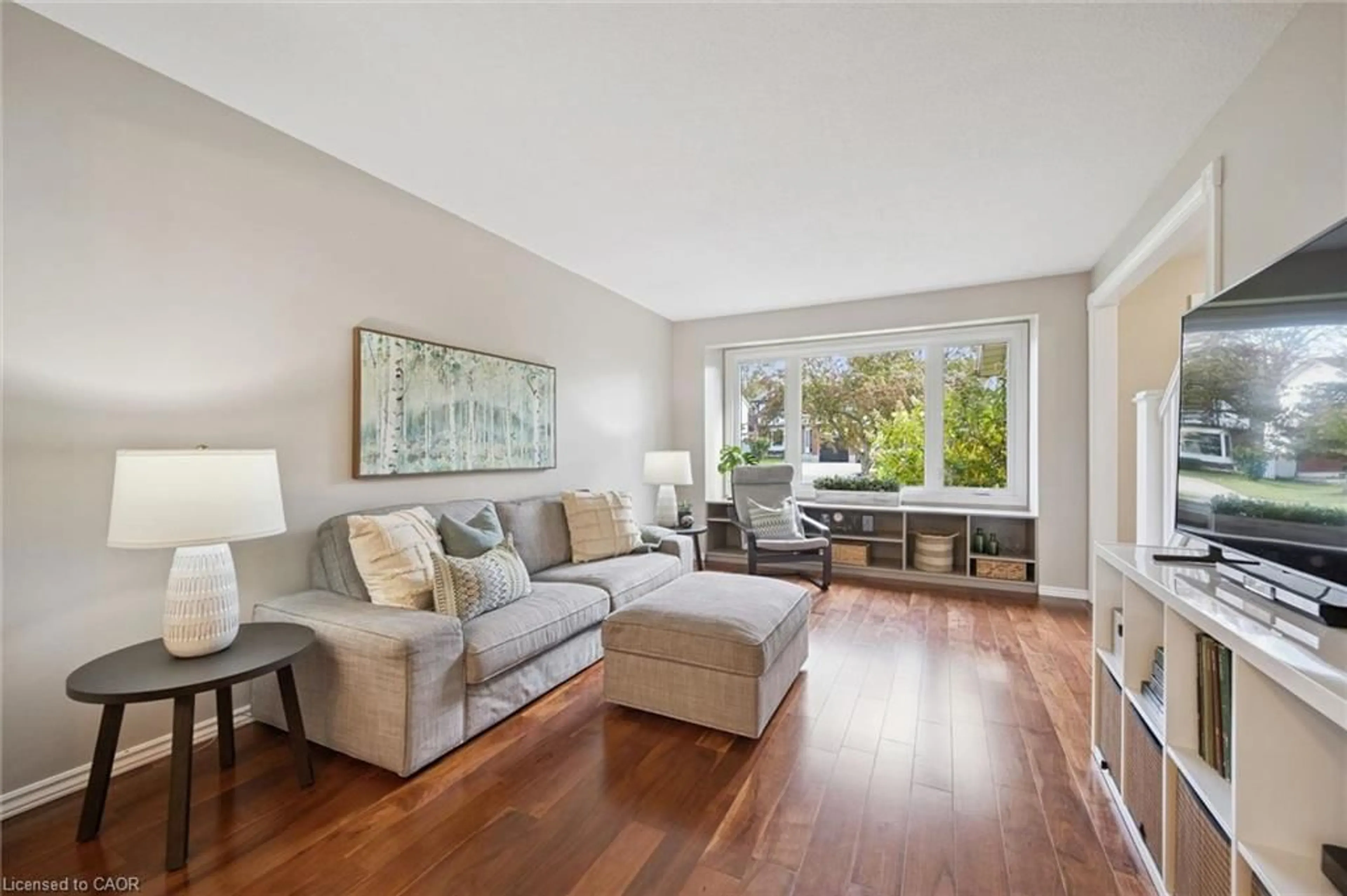 Living room with furniture, unknown for 143 Hillbrook Cres, Kitchener Ontario N2N 1J4