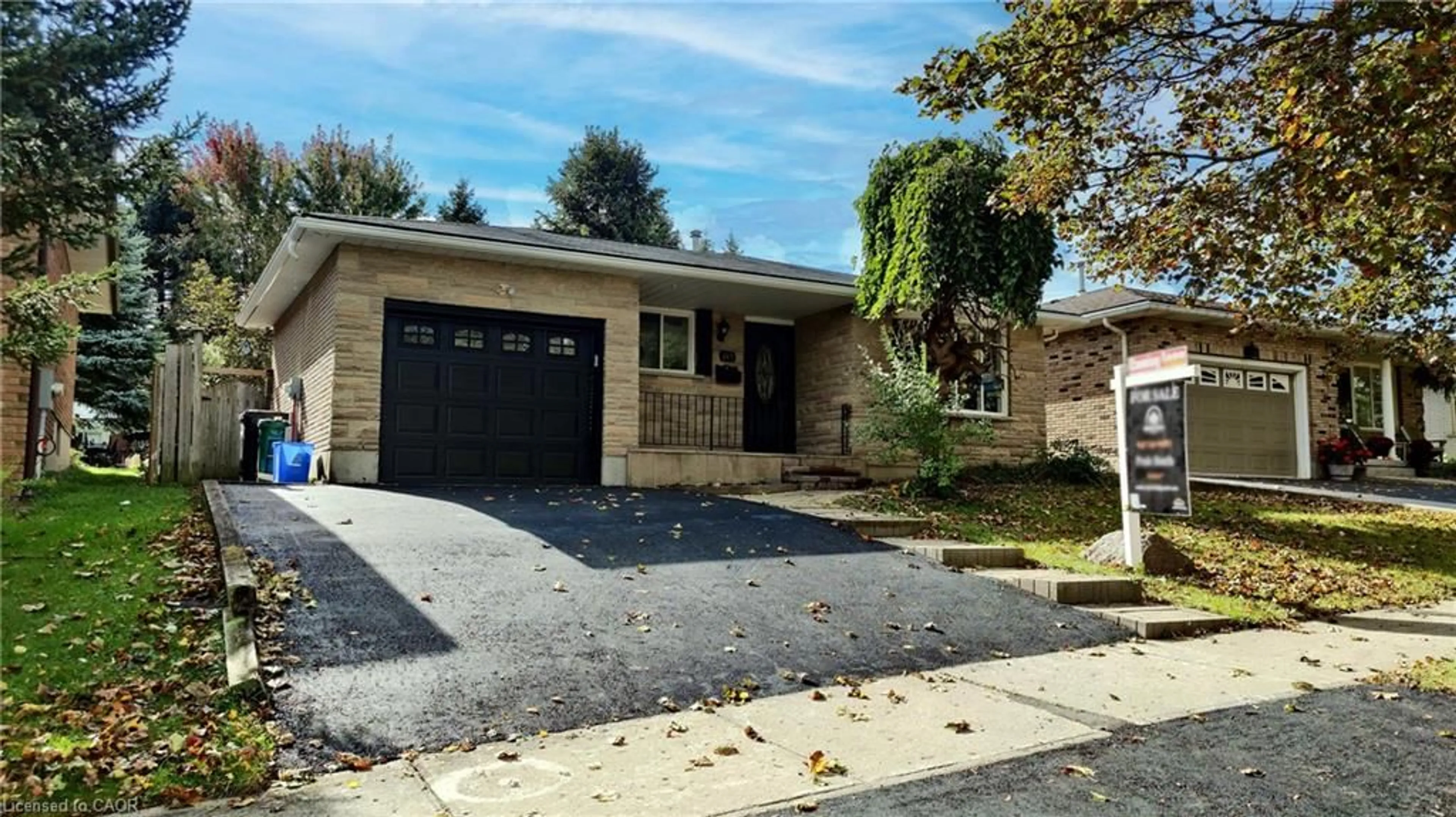 Home with brick exterior material, street for 149 Blackwell Dr, Kitchener Ontario N2N 2R8