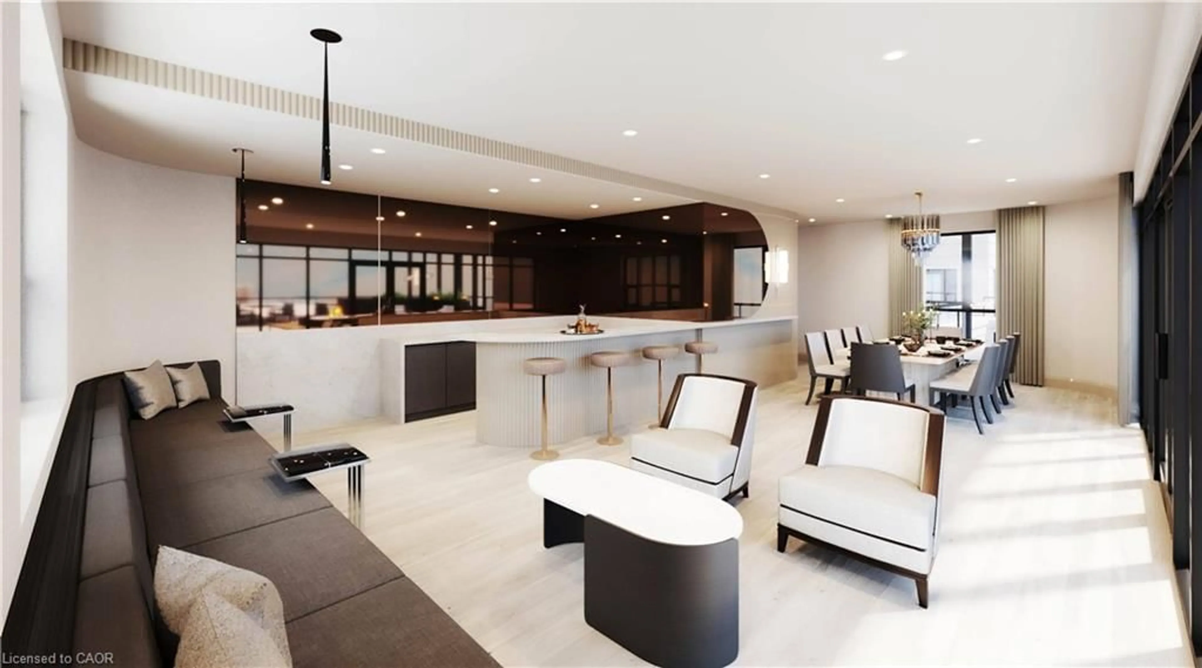 Contemporary kitchen, ceramic/tile floor for 21 Main St #117, Grimsby Ontario L3M 1M7