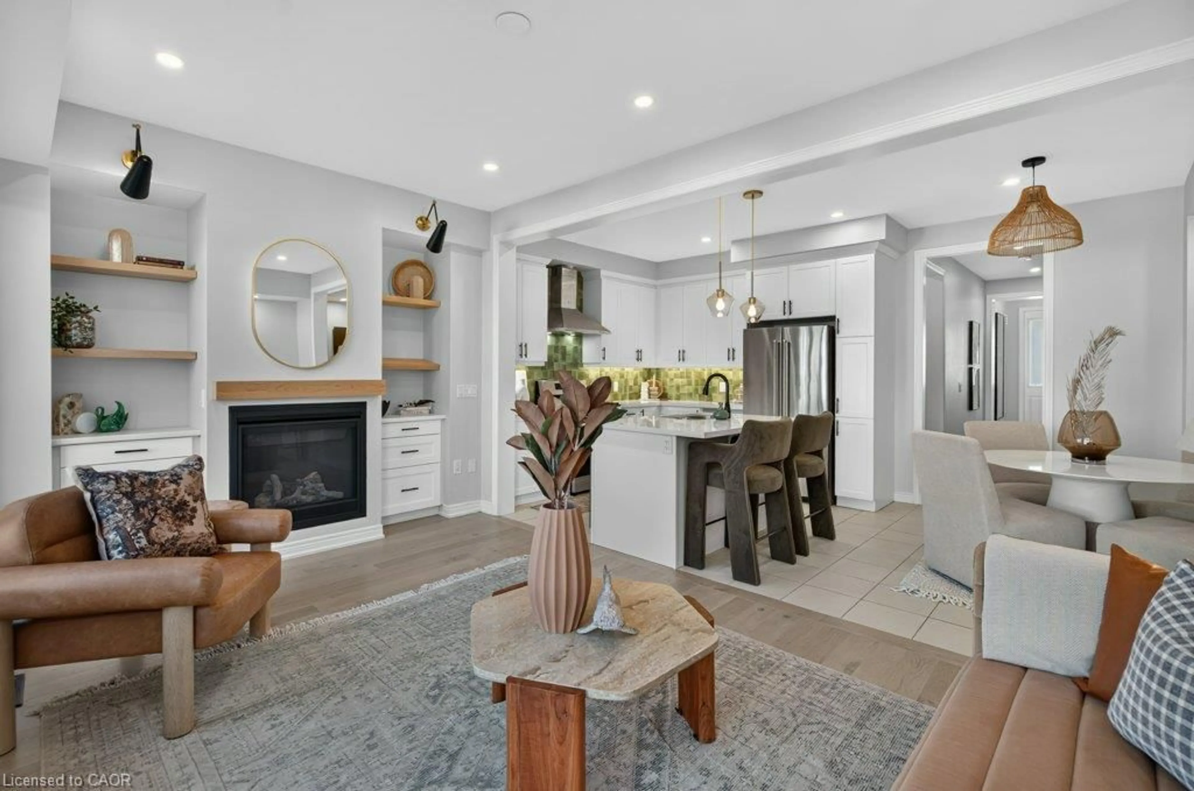 Open concept kitchen, unknown for 347 Raymond Rd, Ancaster Ontario L9K 0J8