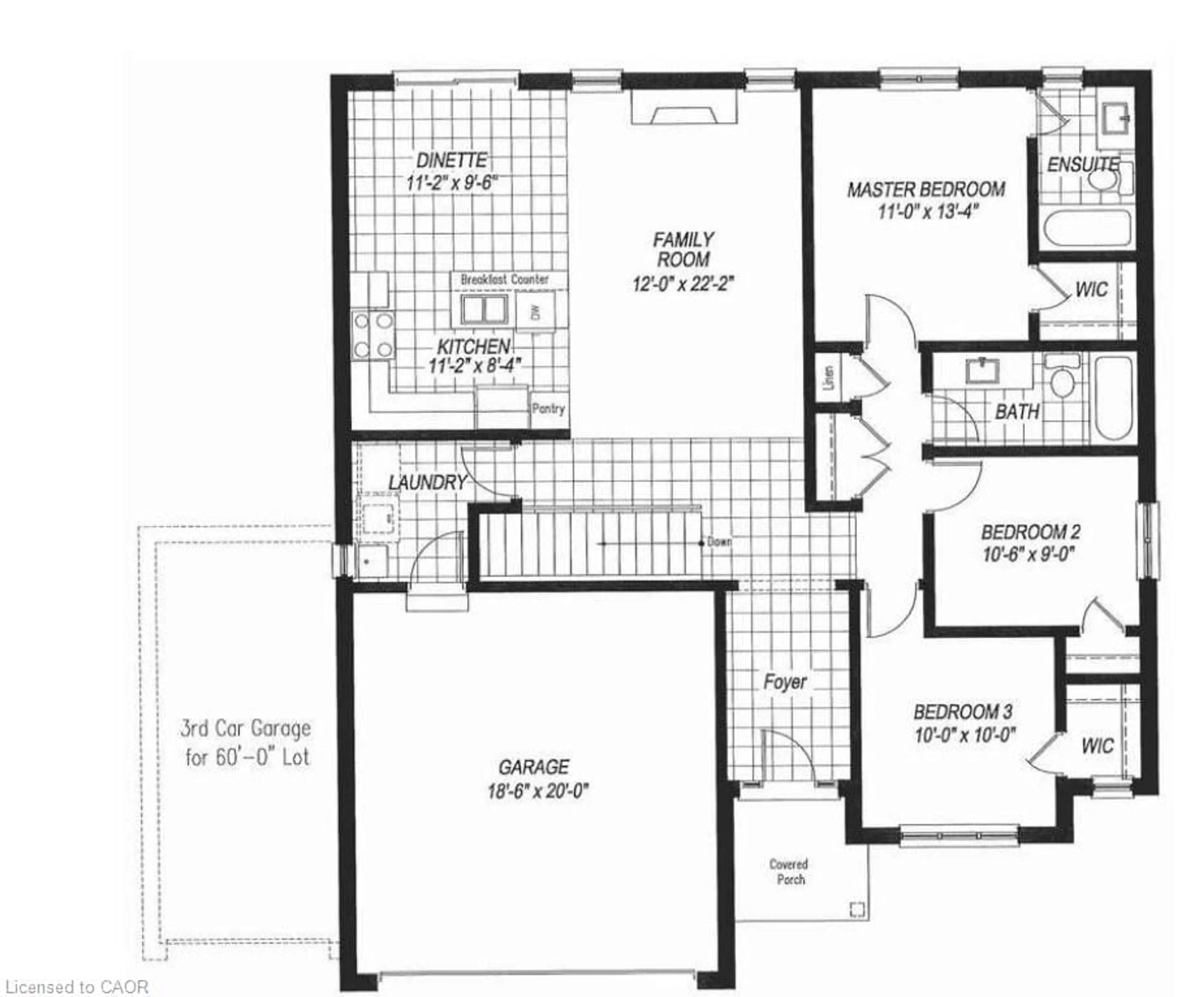 Floor plan for 51 Hillborn St, Plattsville Ontario N0J 1S0