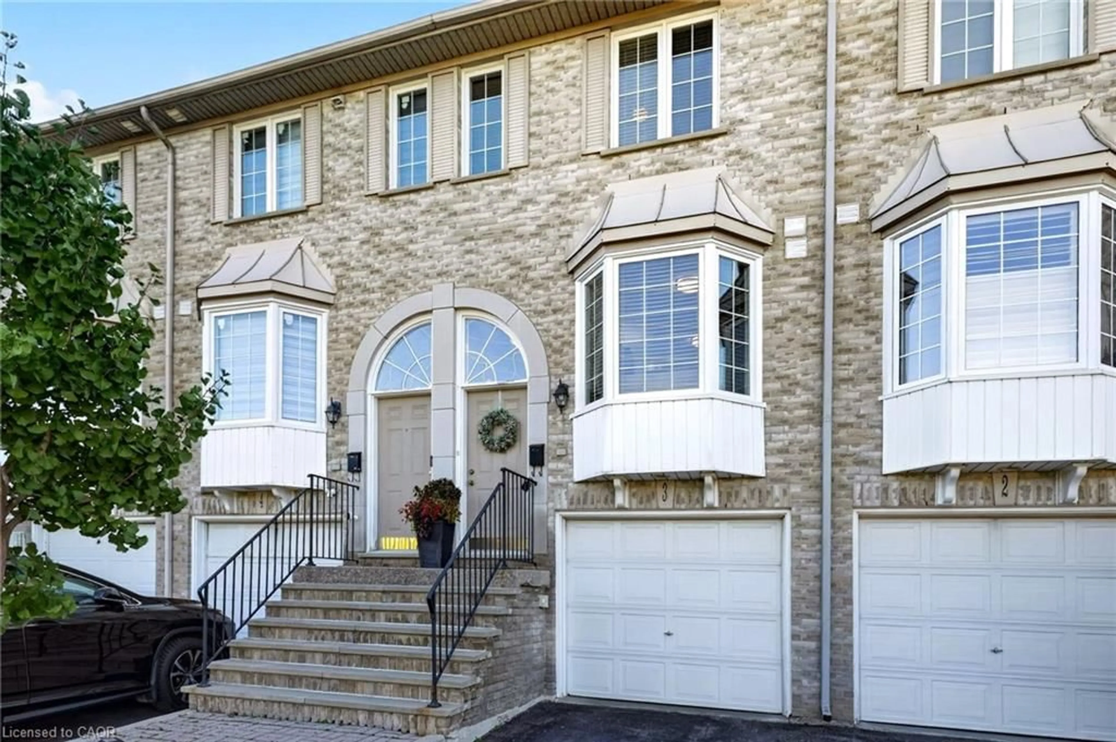 Home with brick exterior material, street for 3480 Upper Middle Rd #3, Burlington Ontario L7M 4R8