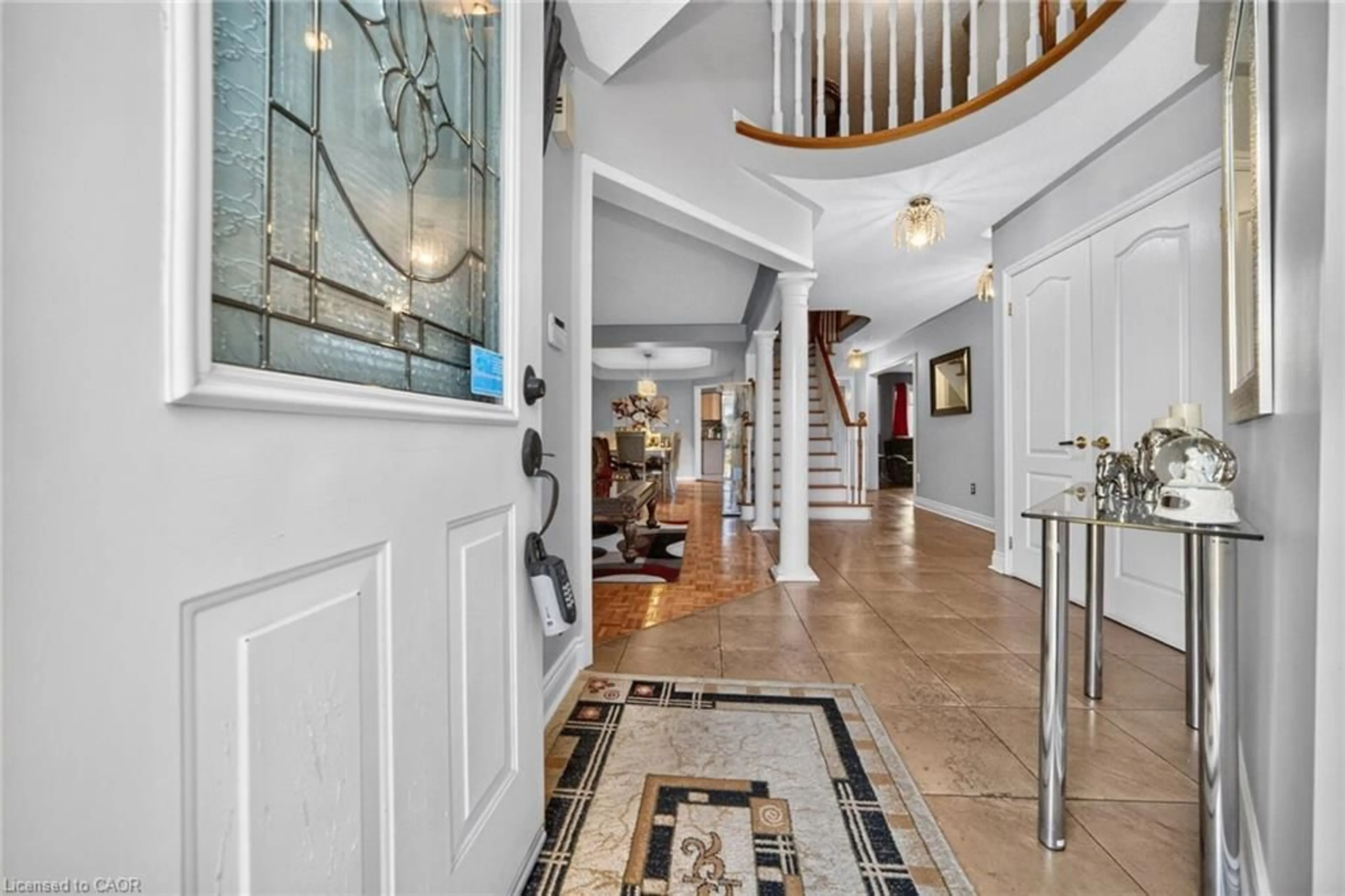 Indoor foyer for 13 Dovaston Gate, Bolton Ontario L7E 2K3