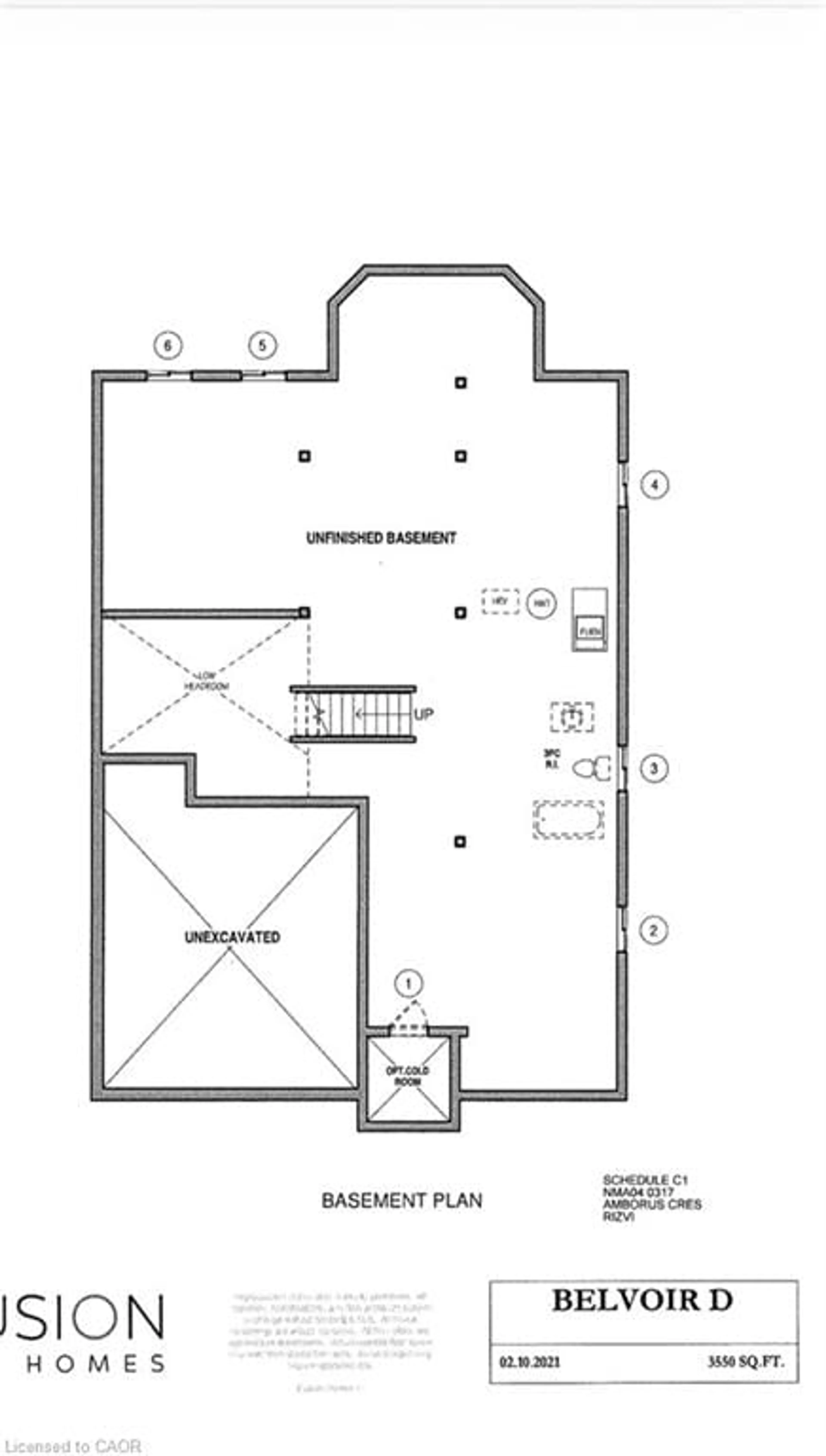 Floor plan for 147 Ambrous Cres, Guelph Ontario N1G 0E4