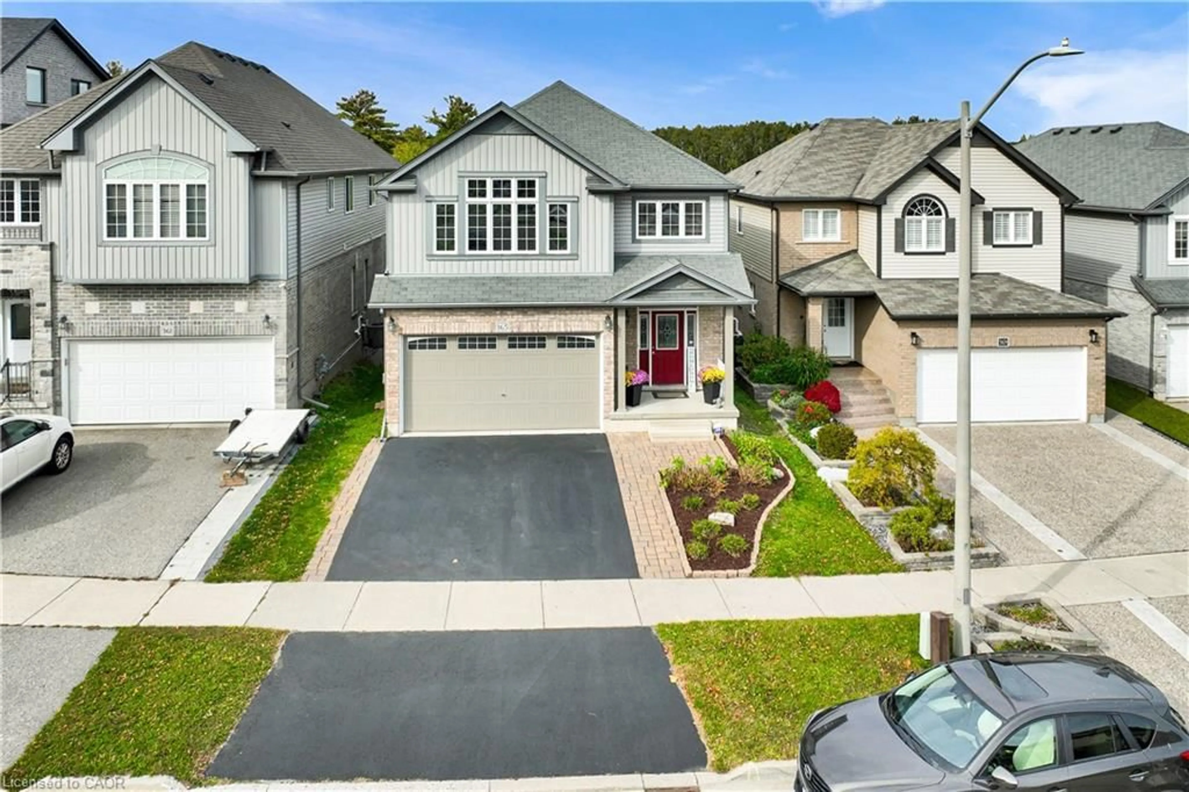 A pic from outside/outdoor area/front of a property/back of a property/a pic from drone, street for 365 Woodbine Ave, Kitchener Ontario N2R 0A9