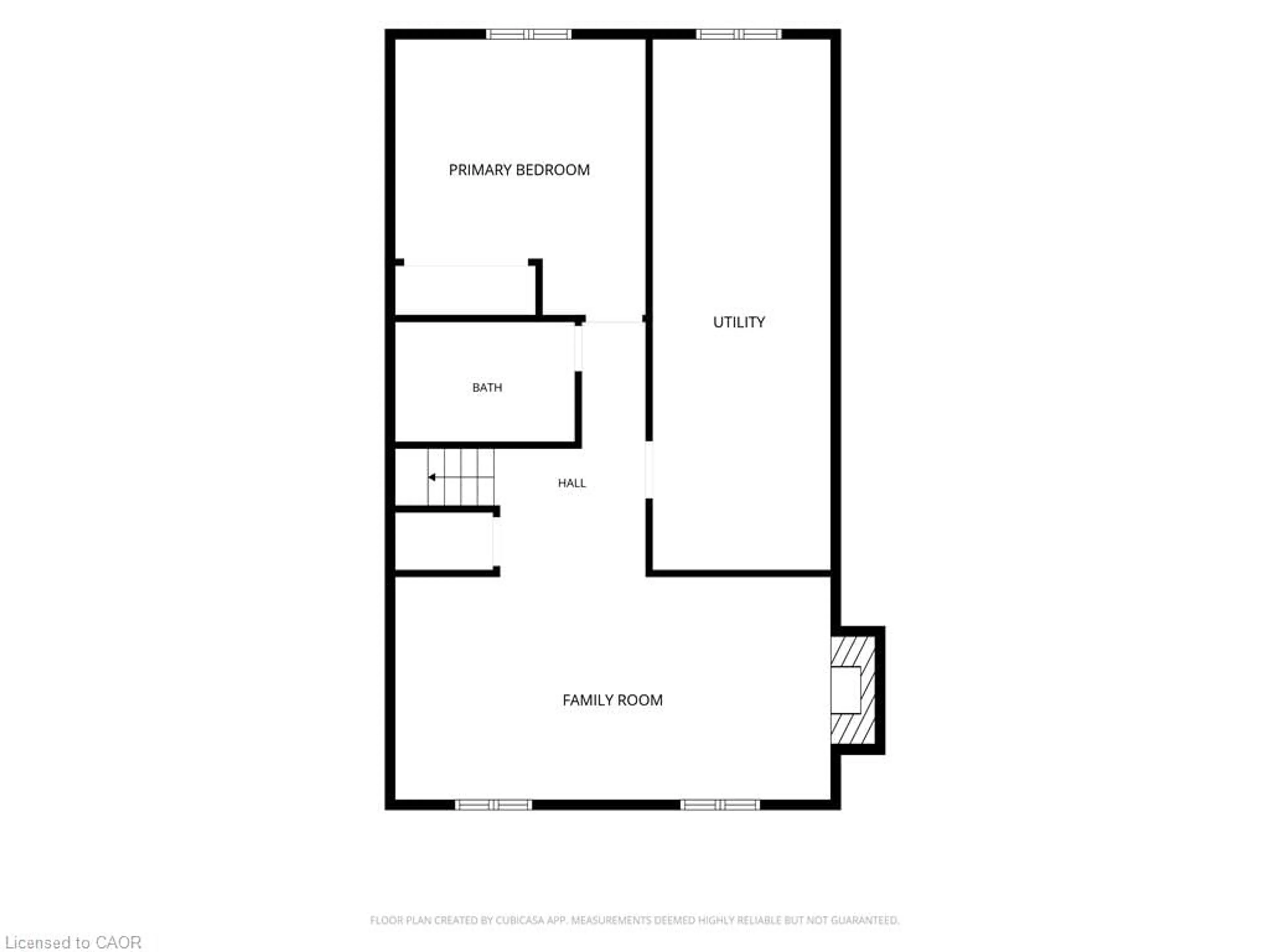 Floor plan for 23 Knightswood Cres, Brantford Ontario N3R 7E6