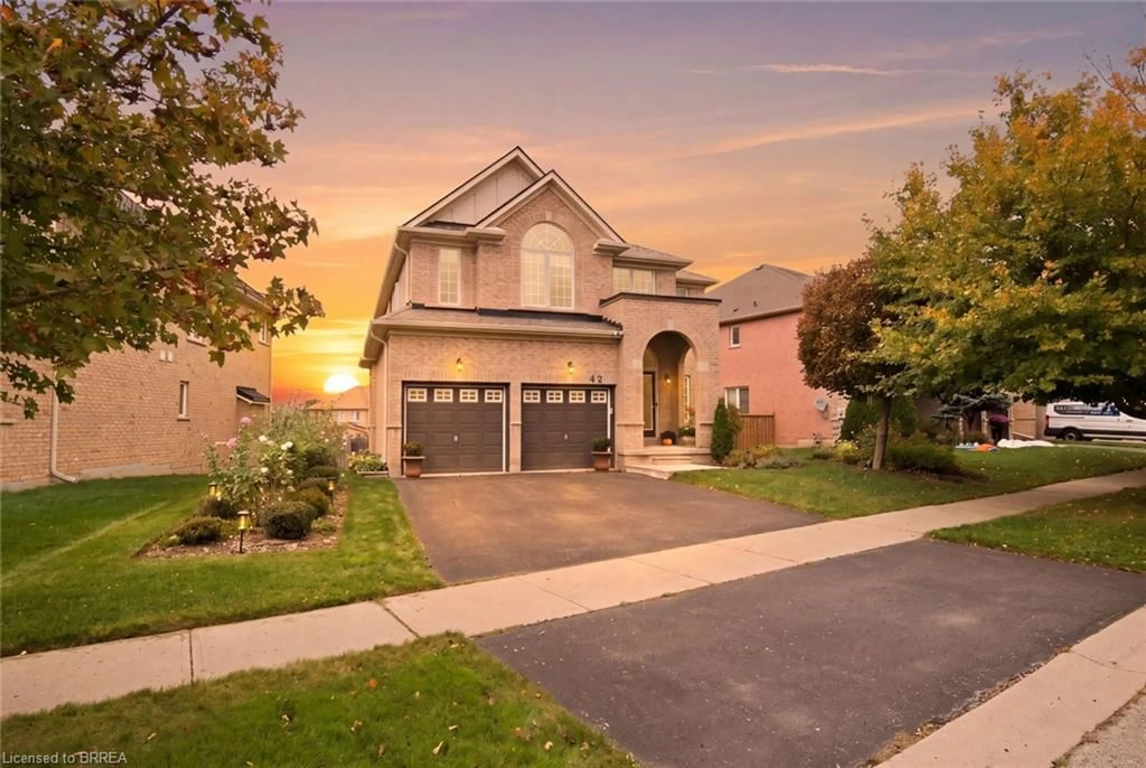 Home with brick exterior material, street for 42 Stephenson Rd, Brantford Ontario N3S 0B2