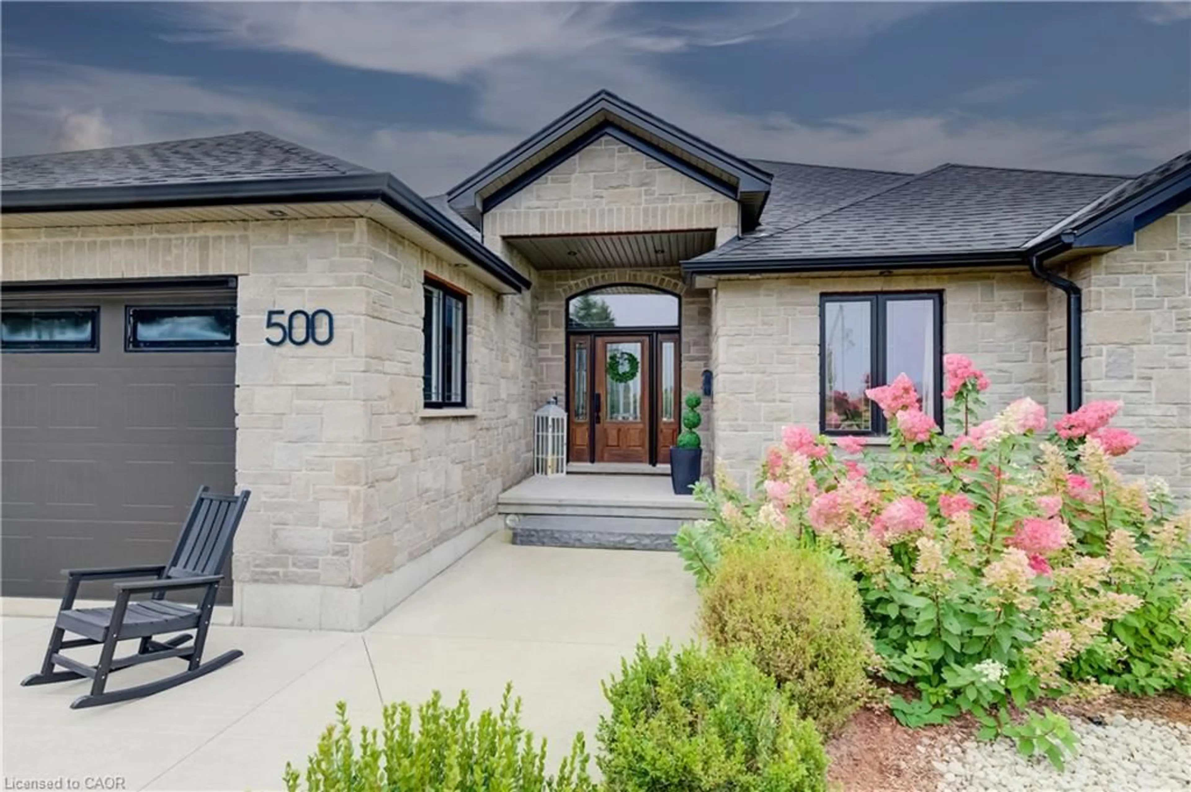 Home with brick exterior material, street for 500 Sligo Rd, Mount Forest Ontario N0G 2L1