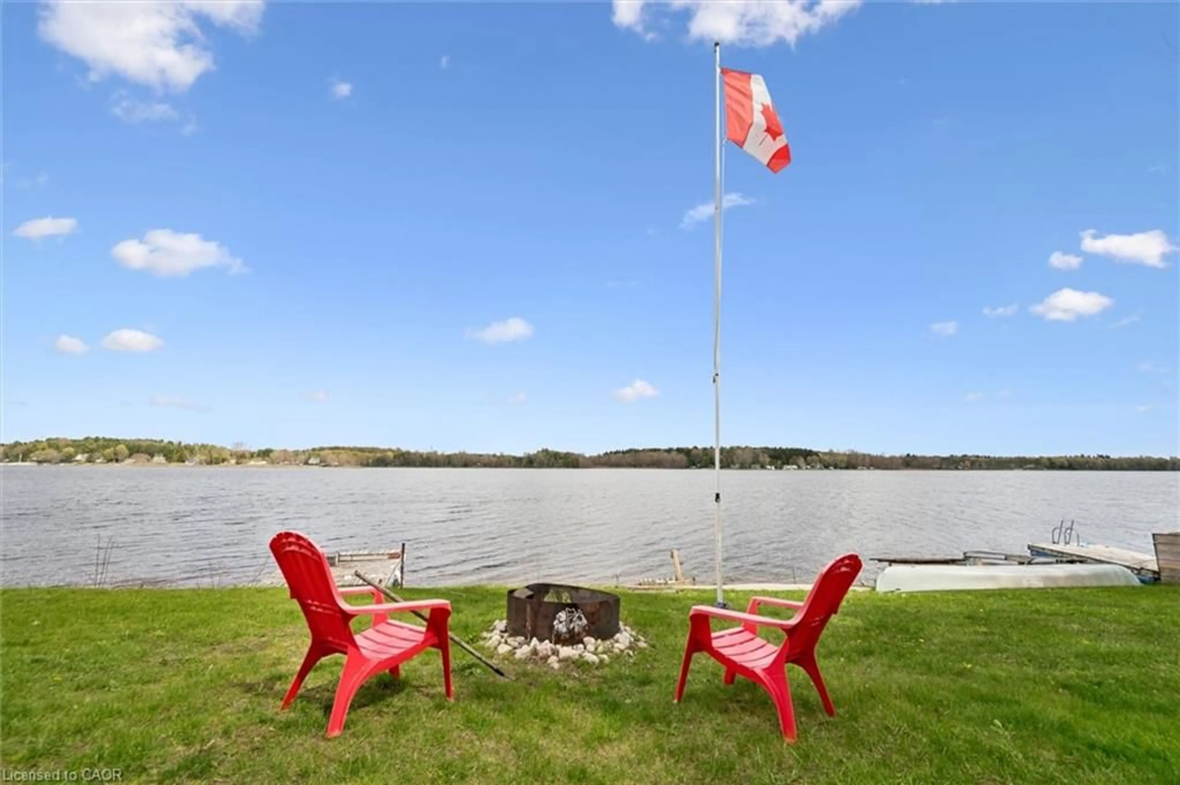 Patio, water/lake/river/ocean view for 335 Third St, Belwood Ontario N0B 1J0