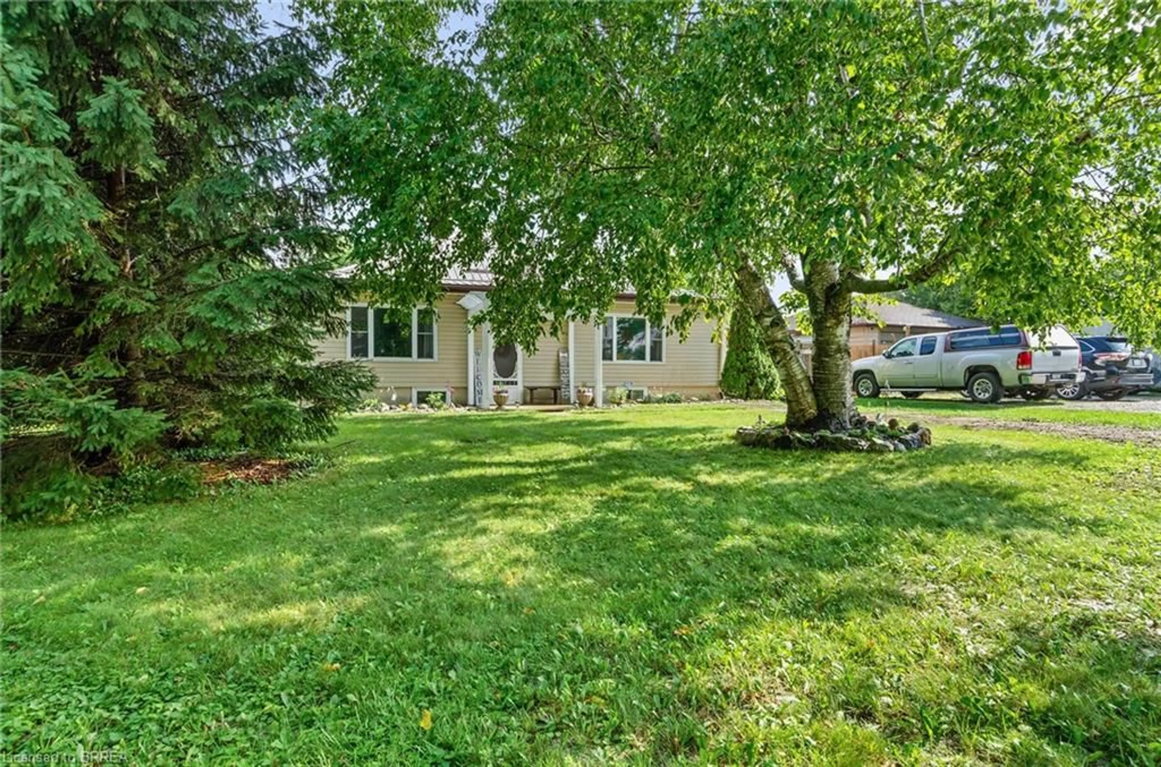 A pic from outside/outdoor area/front of a property/back of a property/a pic from drone, street for 251 Highway 53, Cathcart Ontario N0E 1B0