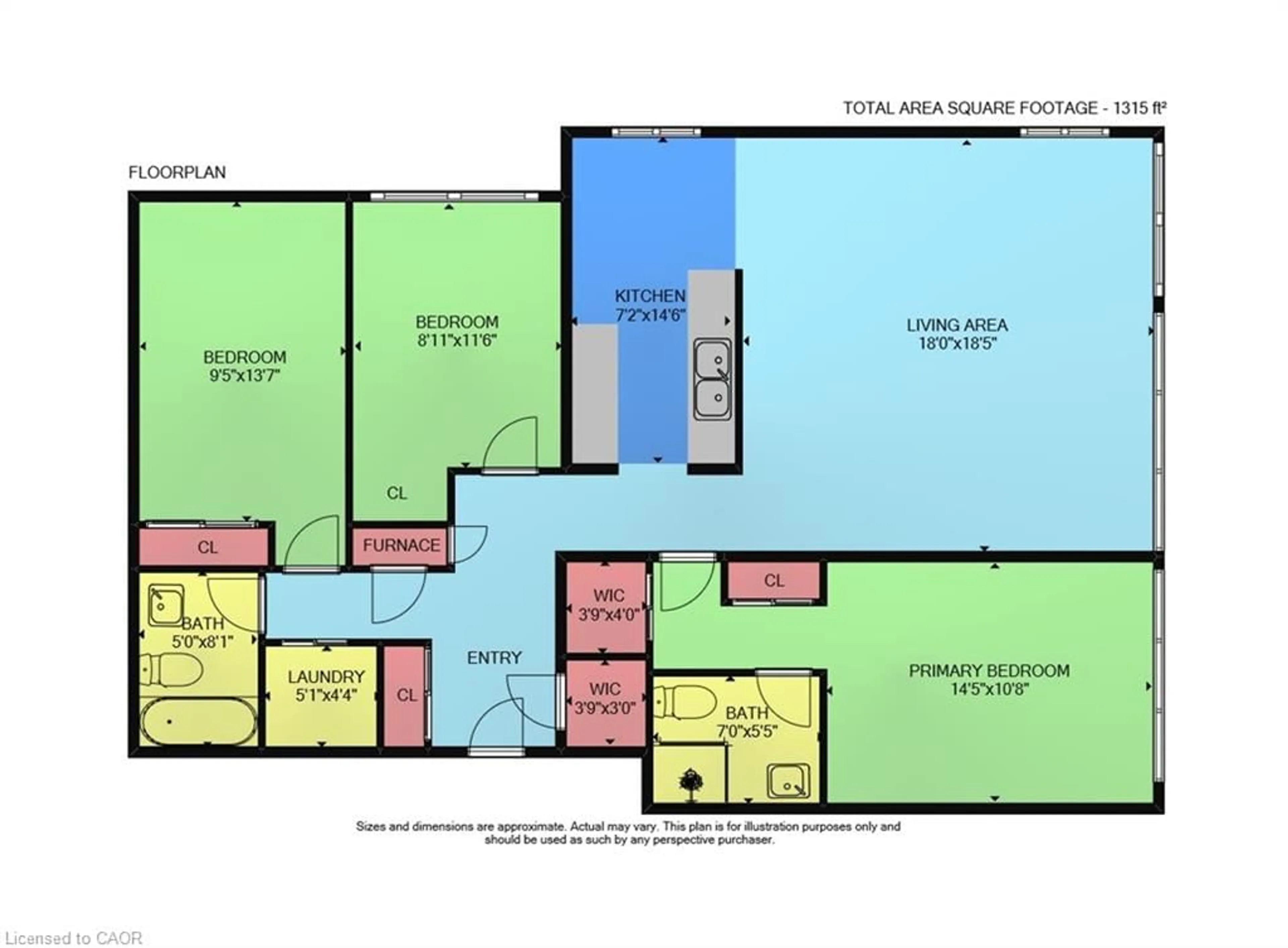 Floor plan for 120 Duke St #406, Hamilton Ontario L8P 4T1