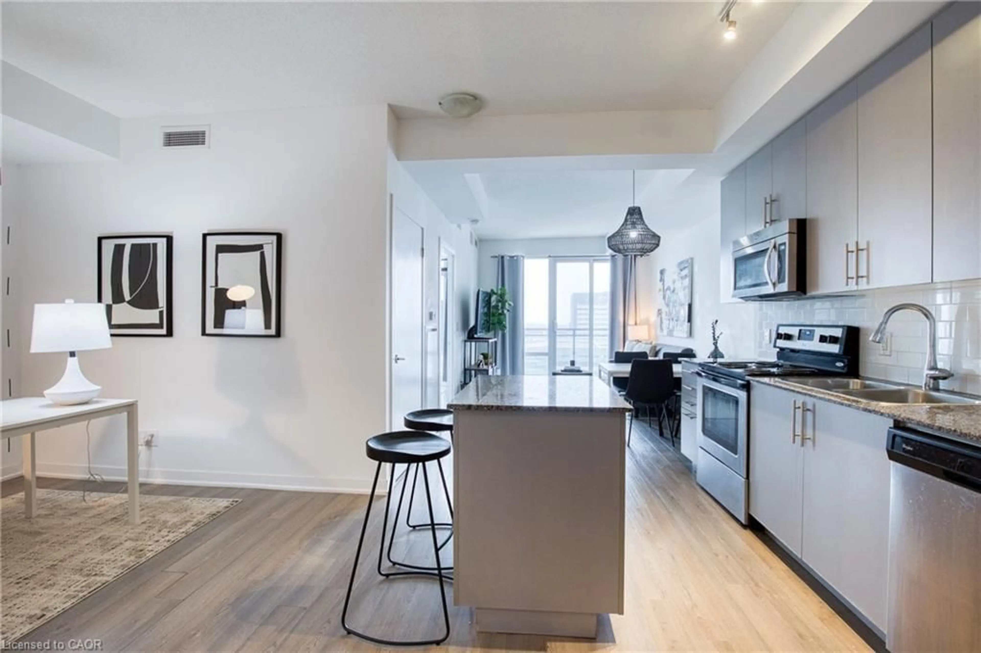 Open concept kitchen, unknown for 85 Duke St #806, Kitchener Ontario N2H 0B7