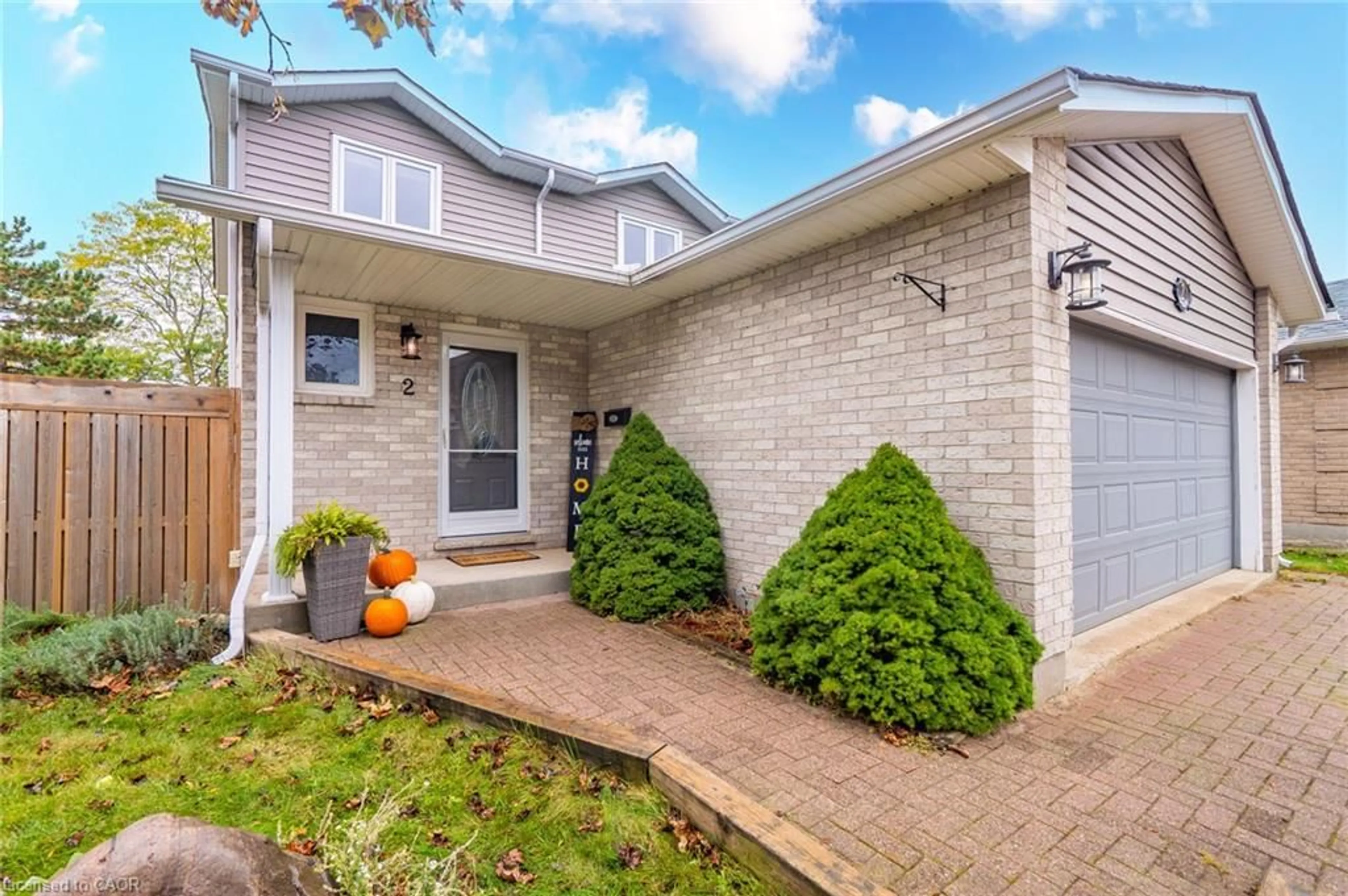 Home with brick exterior material, street for 2 Cindy Ave, Cambridge Ontario N3C 3J2