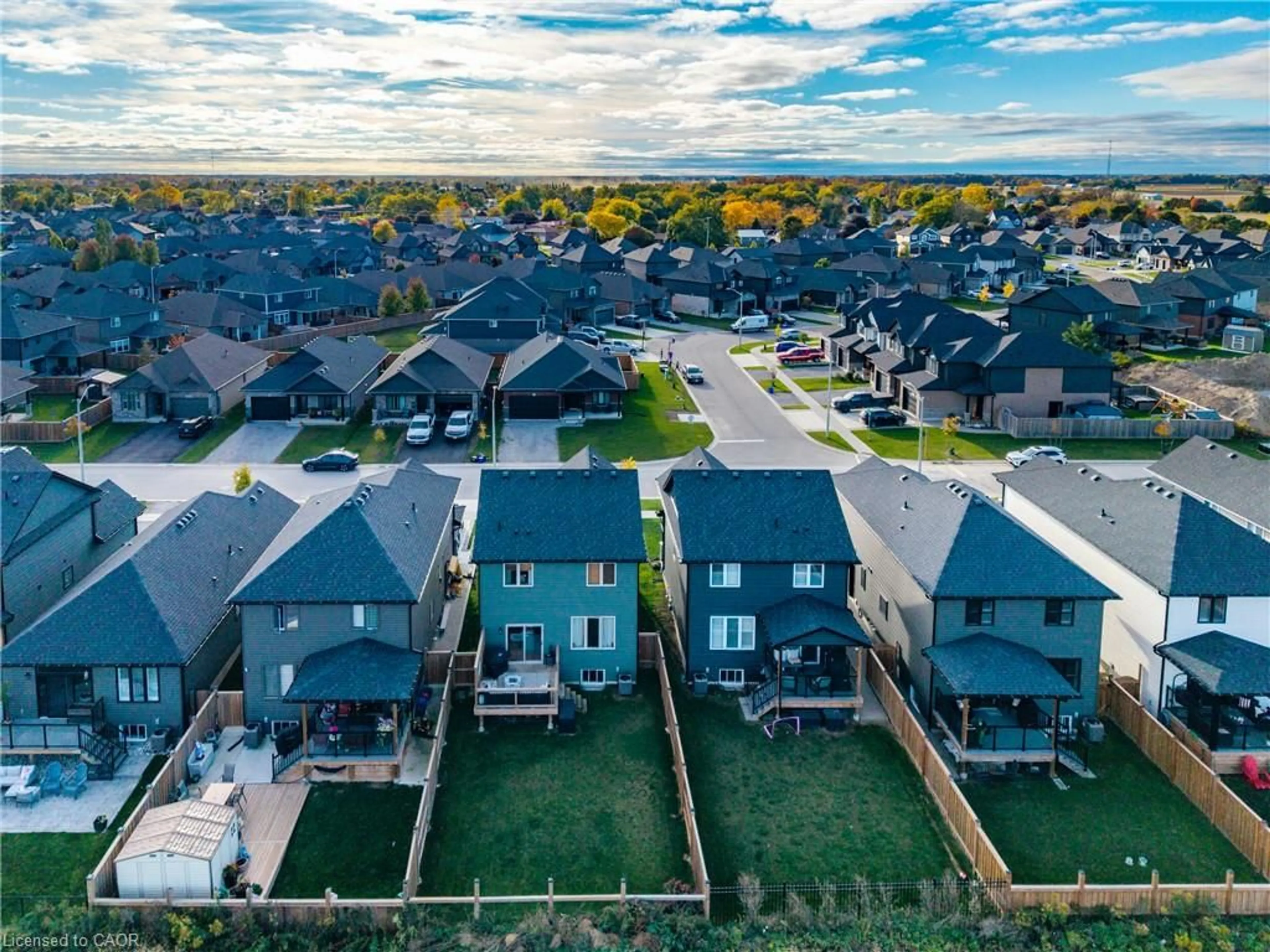 A pic from outside/outdoor area/front of a property/back of a property/a pic from drone, street for 151 Lafayette St, Jarvis Ontario N0A 1J0
